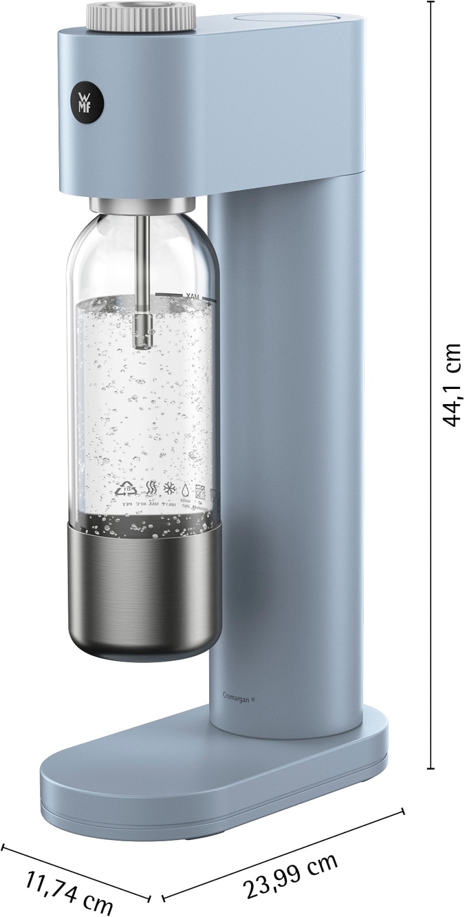 WMF Wassersprudler »Element One« 3 Sprudelgrade, vollautomatisches Sprudeln, Cromargan Edelstahlgehäuse
