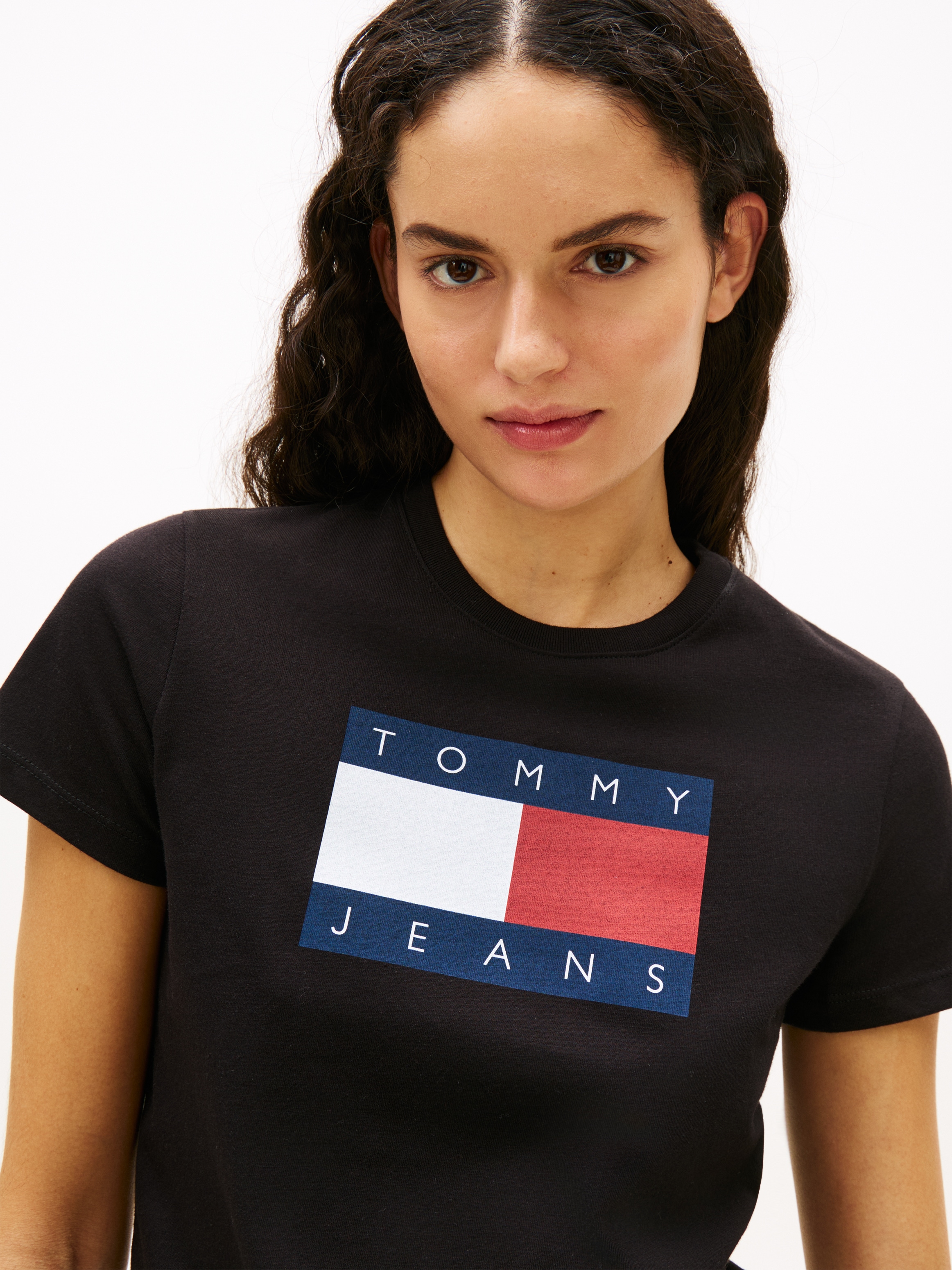 Tommy Jeans Kurzarmshirt »TJW REG TJ FLAG SS TEE«