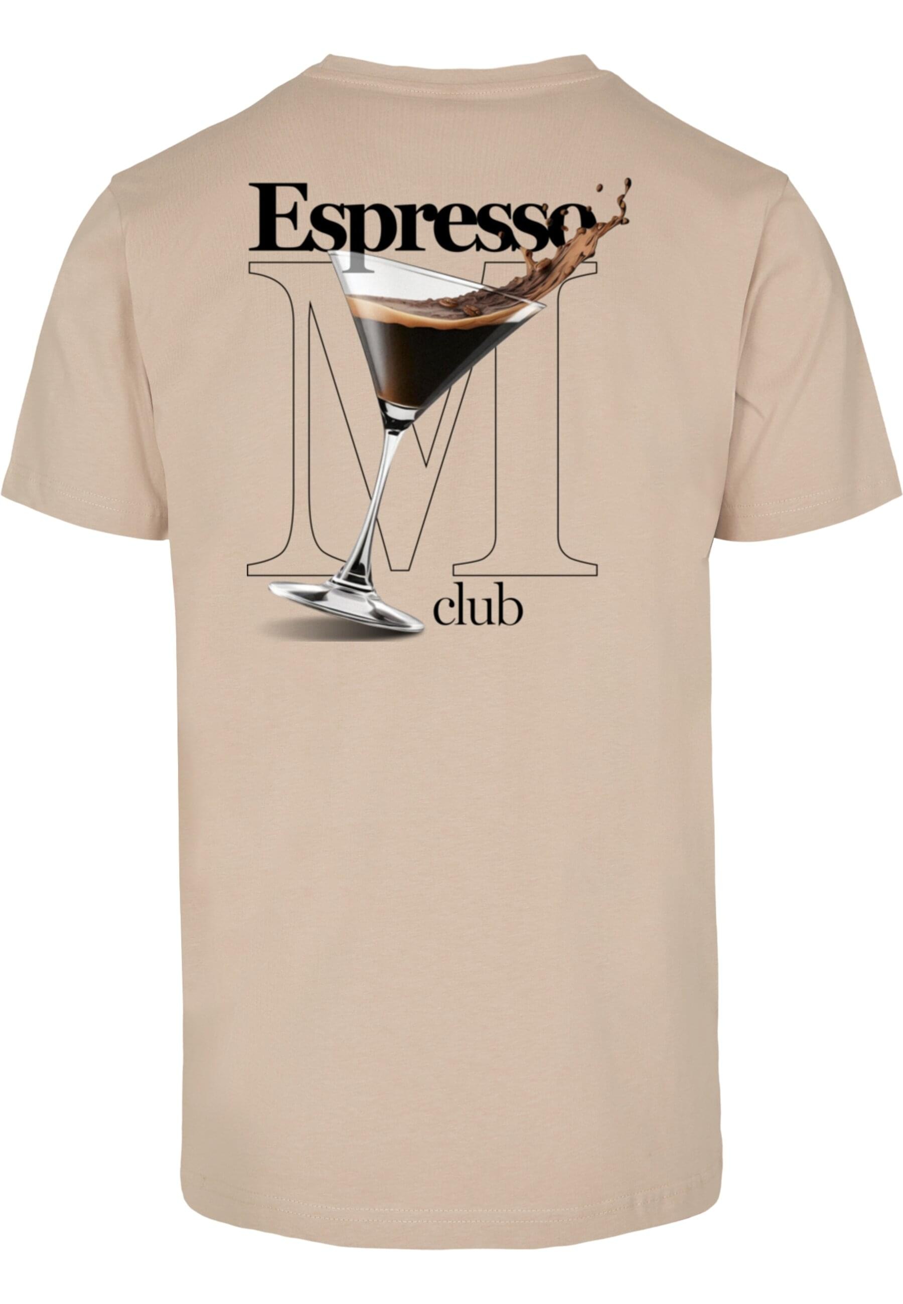 MisterTee T-Shirt »MisterTee Herren Espresso M Club Tee«, (1 tlg.)