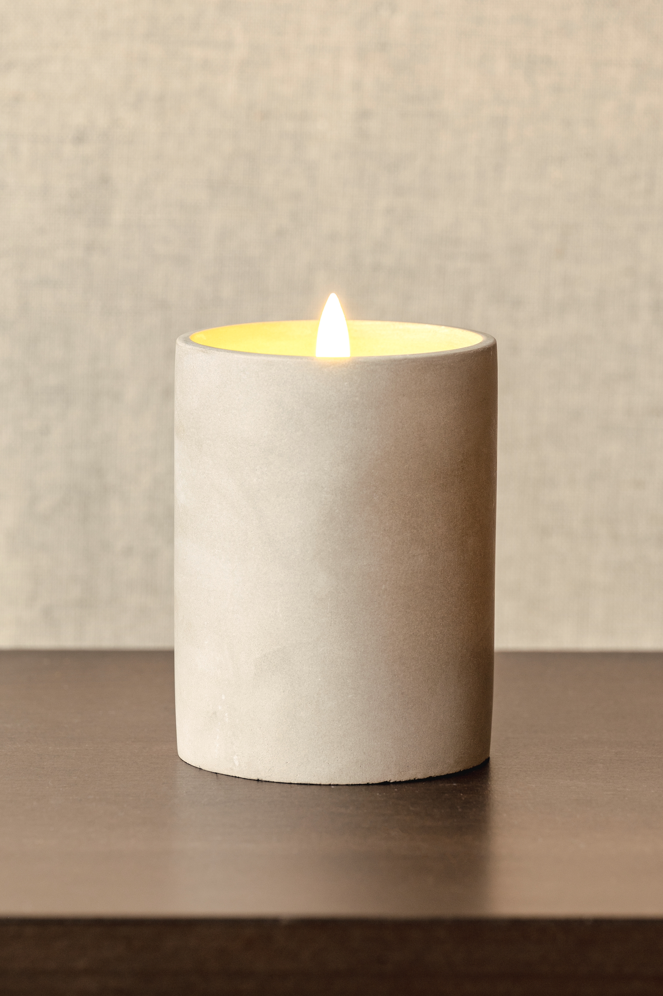 LEONARDO LED-Leuchte »Silenzio« in edlem Betongefäß