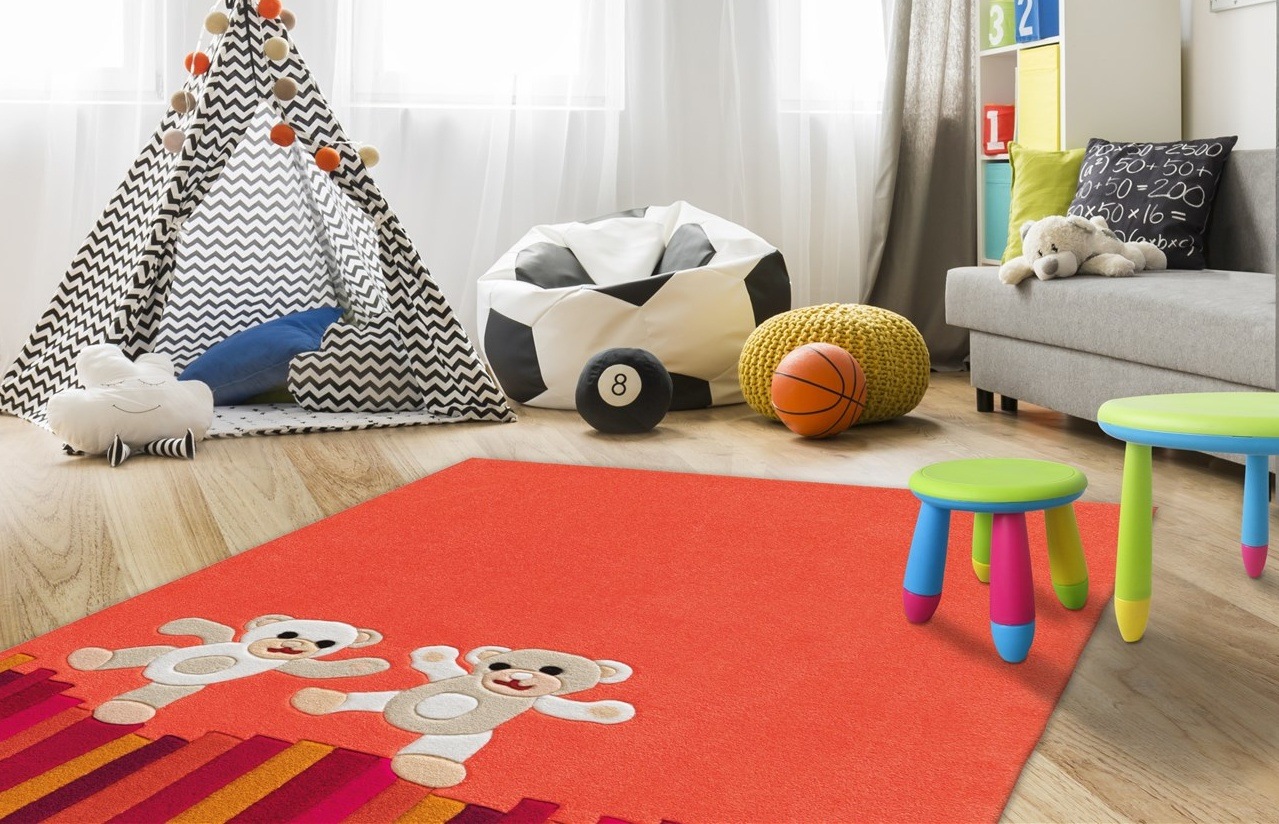 Arte Espina Kinderteppich "Joy 4117" rechteckig 22 mm Höhe Sehr strapazierfähig, Fußbodenheizungsgeeignet