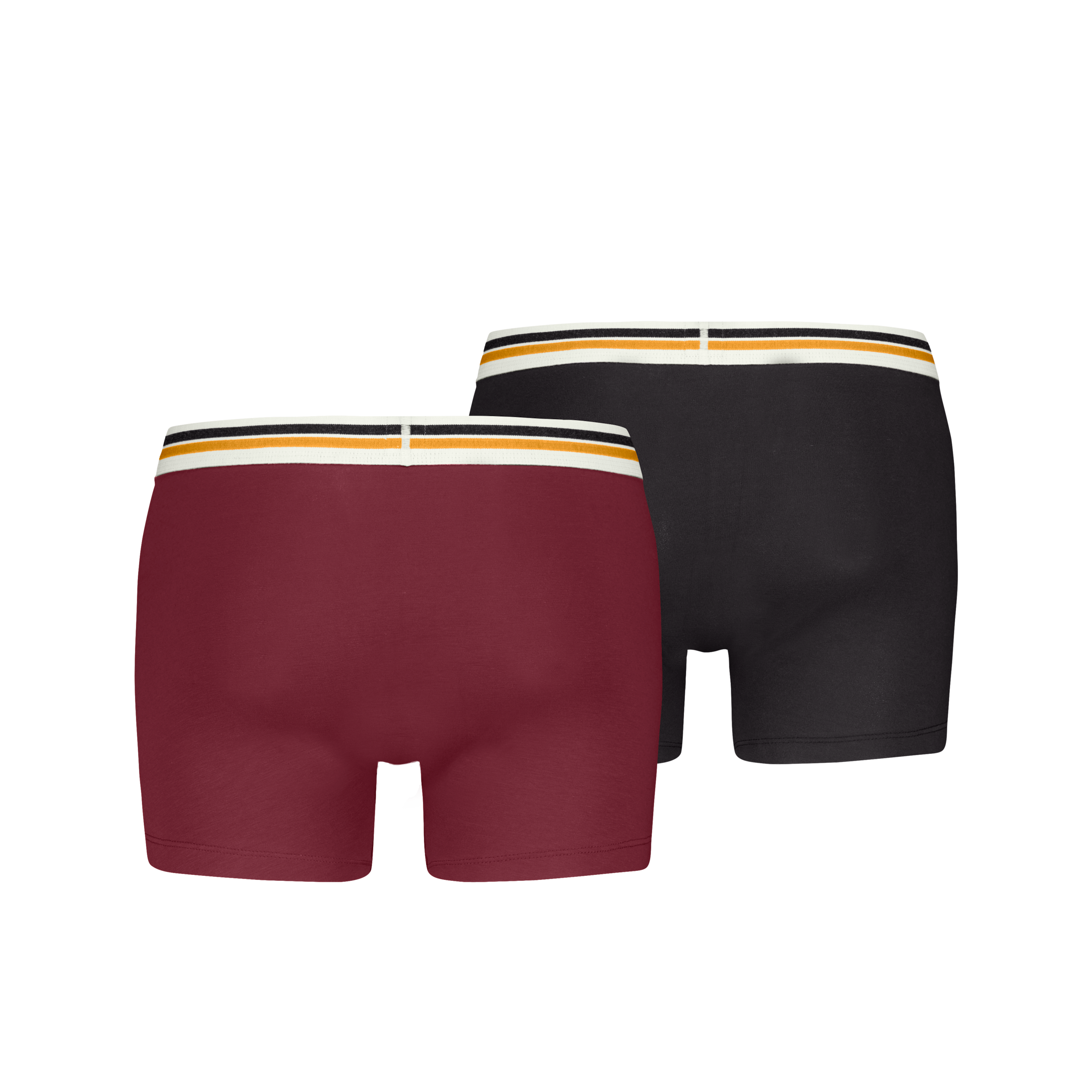 Levi's® Boxershorts »LEVIS MEN PL SPW LOGO BOXER BRIEF ORG 2P«, (2er Pack), mit breitem Logobund