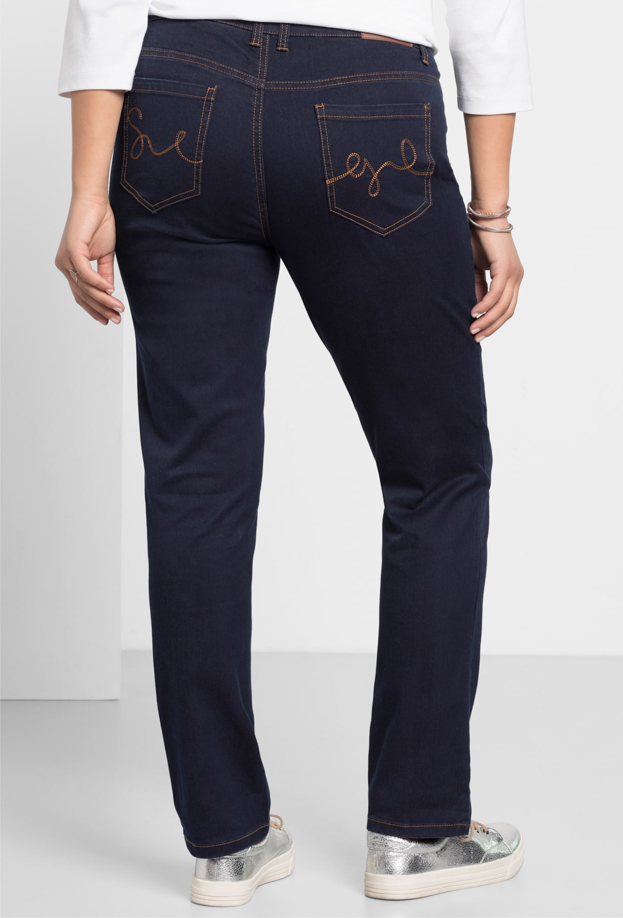 Sheego Stretch-Jeans, (1 tlg.)