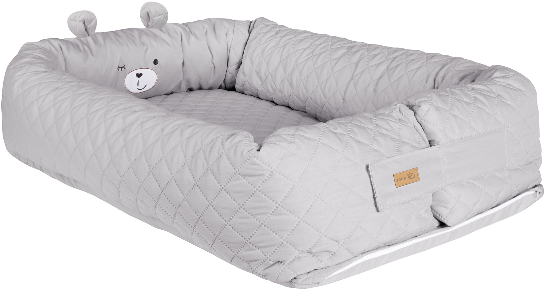 Kuschelnest »Babylounge, roba style, Sammy, grau«, 3in1