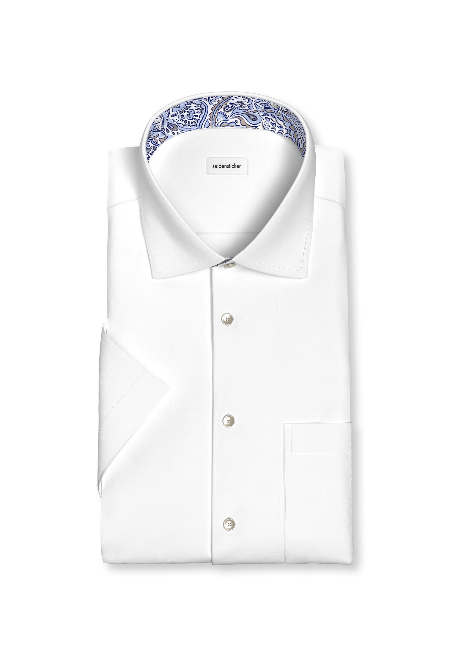 seidensticker Businesshemd »Regular« Regular 1/2 Kentkragen Uni