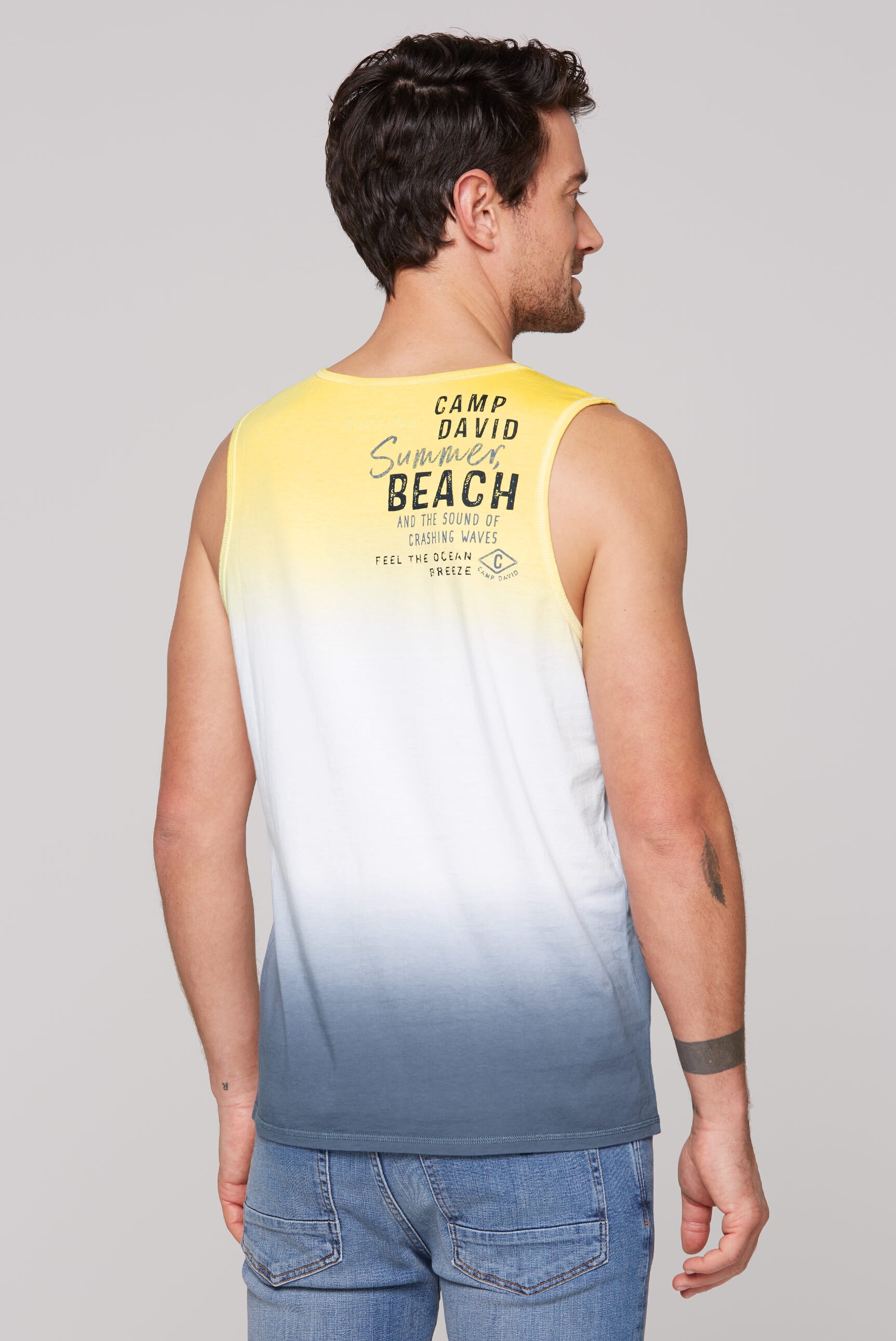 CAMP DAVID Tanktop, aus Baumwolle