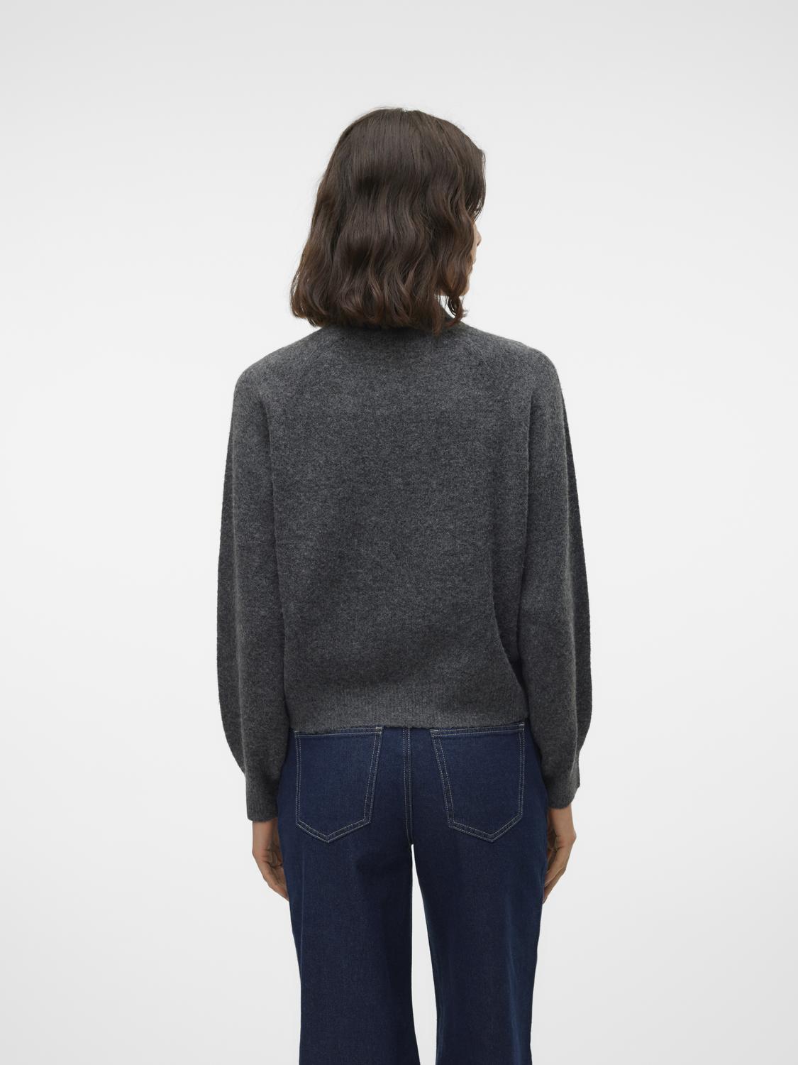 Thumbnail - Vero Moda Strickpullover "VMLEAF LS HIGH NECK PULLOVER ENT"