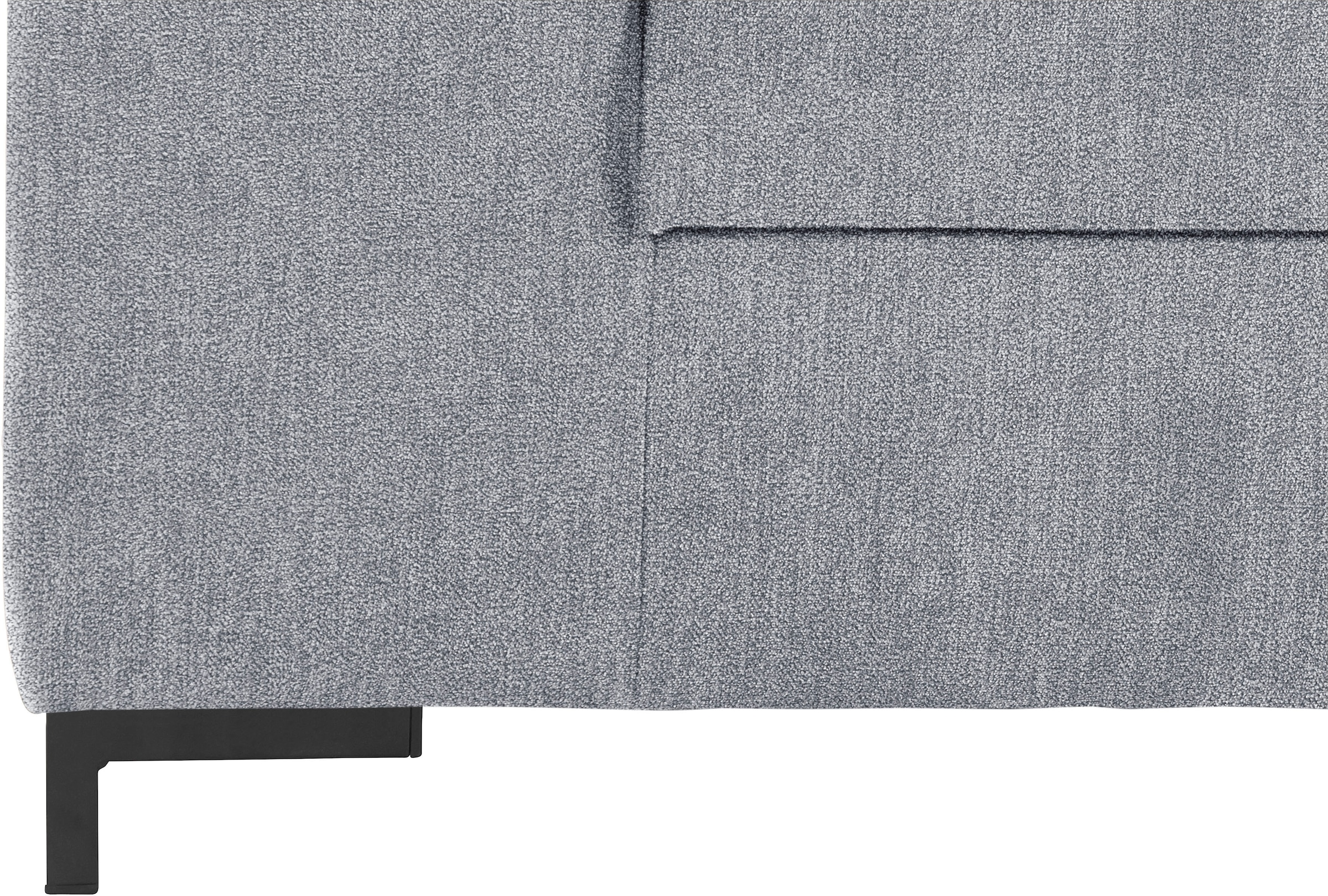 DOMO collection 2-Sitzer »Ledas kubisch und komfortabel, flache Armlehnen, eleganter Fuß,«, Breite 170cm, in vielen Farben erhältlich