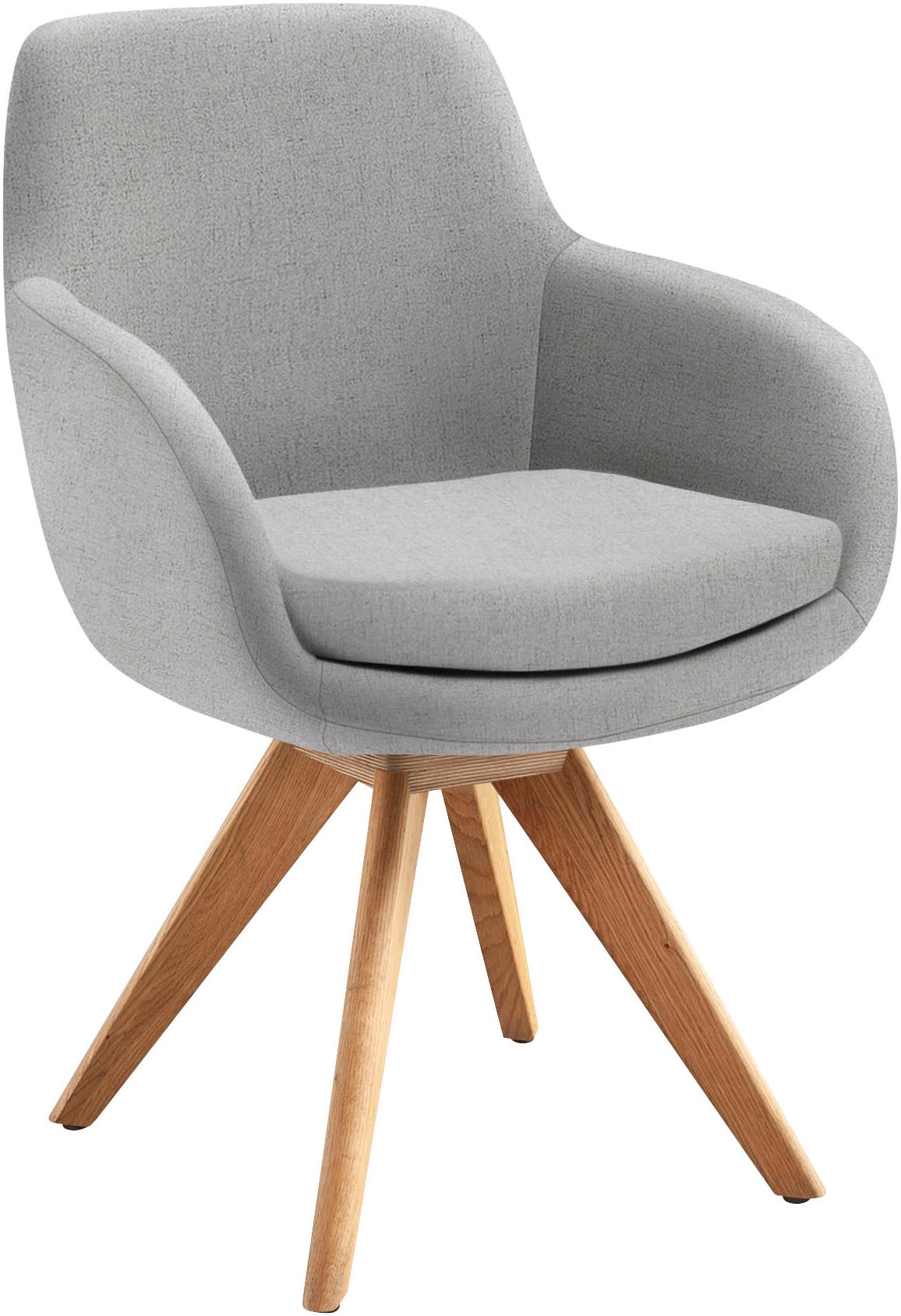 Musterring Esszimmerstuhl "Tavia" (Set) 2 Stk. Flachgewebe Stativgestell Ei günstig online kaufen