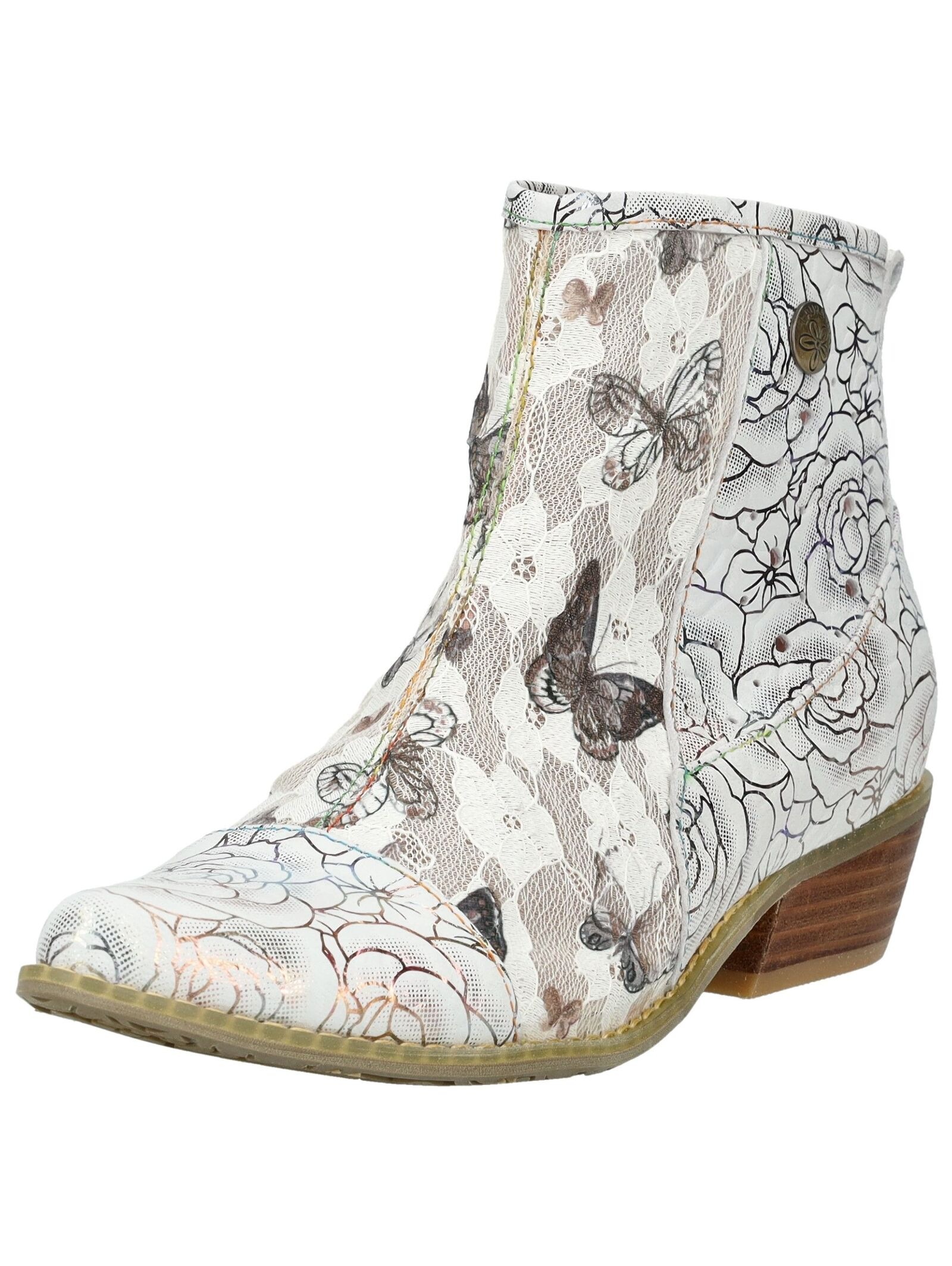 LAURA VITA Stiefelette "LAURA VITA Stiefelette Leder/Textil" günstig online kaufen