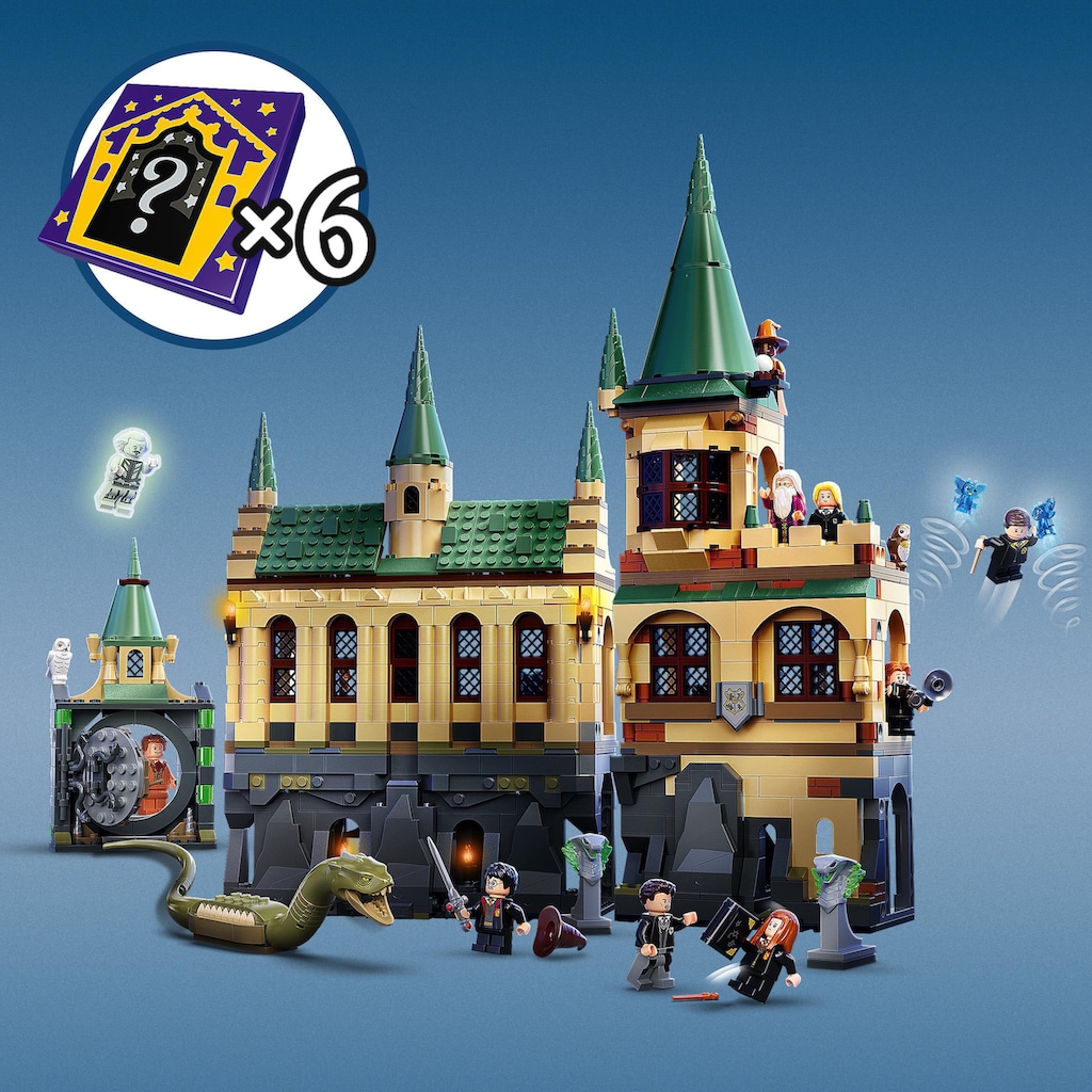 LEGO® Konstruktionsspielsteine »Hogwarts™ Kammer des Schreckens (76389), LEGO® Harry Potter™«, (1176 St.)