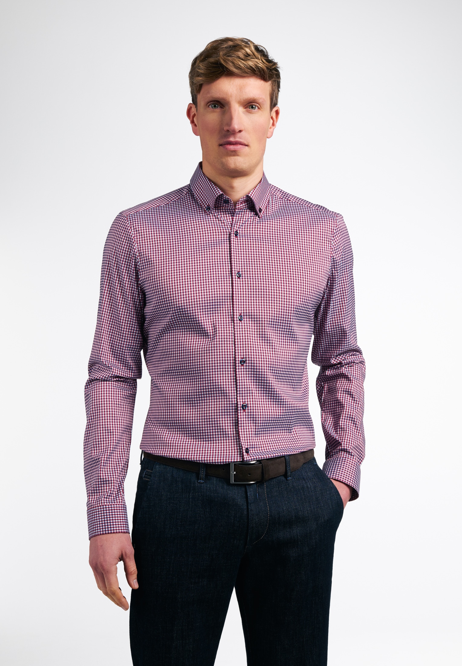 Eterna Langarmhemd "SUPER SLIM", NON IRON (bügelfrei) günstig online kaufen