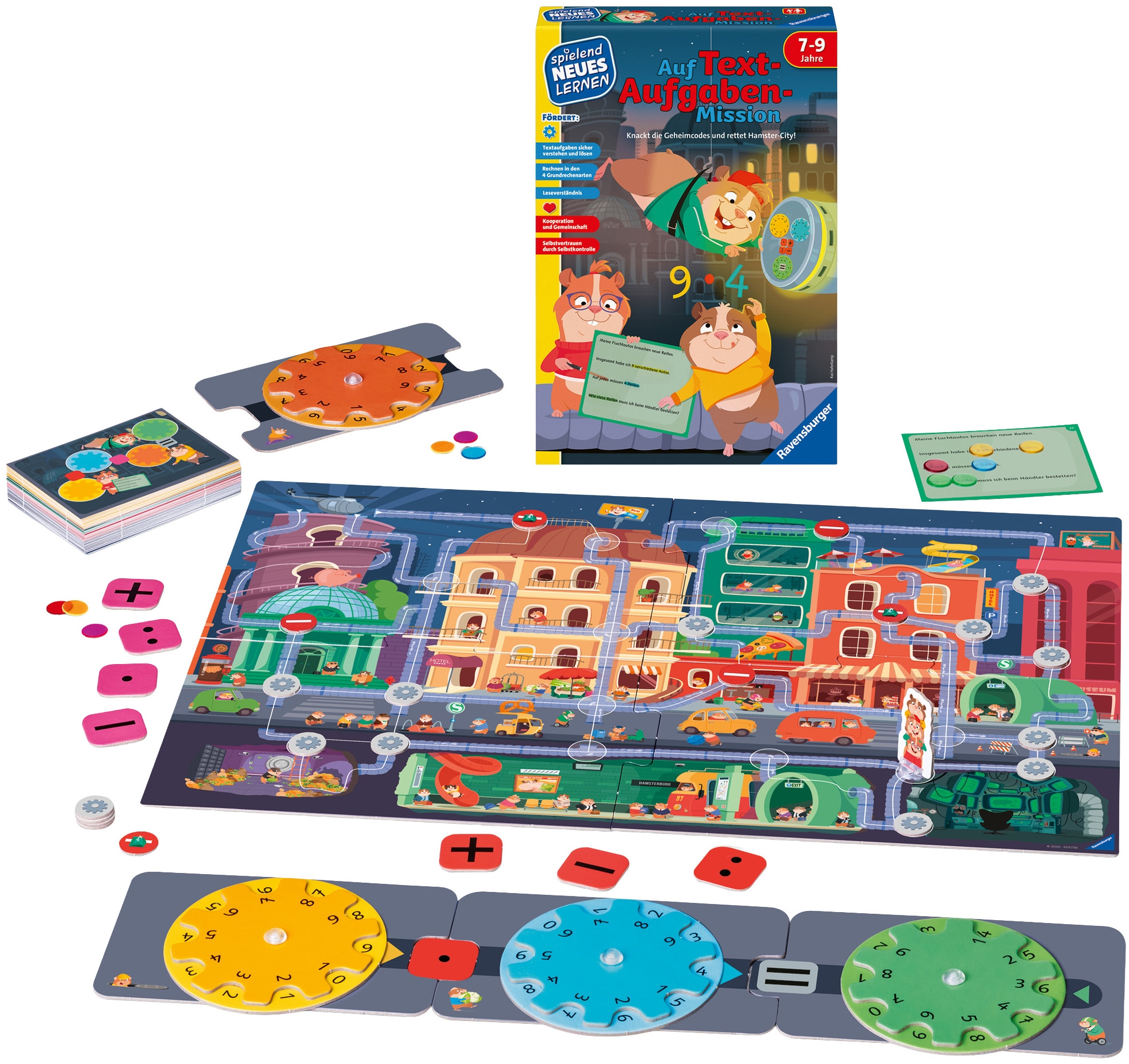 Ravensburger Spiel »Auf Textaufgaben-Mission« Made in Europe