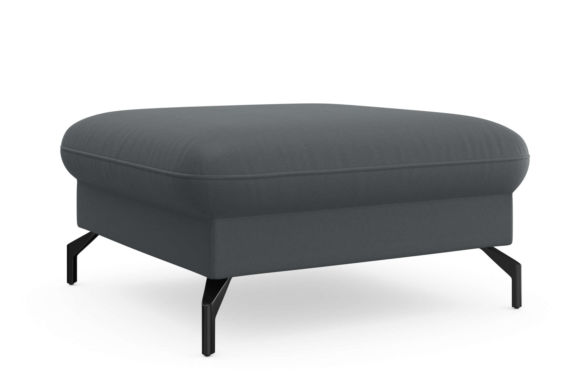 sit&more Hocker »Fashion«, inklusive Federkern, mit hochwertigen, schwarzen Metallfüßen kaufen