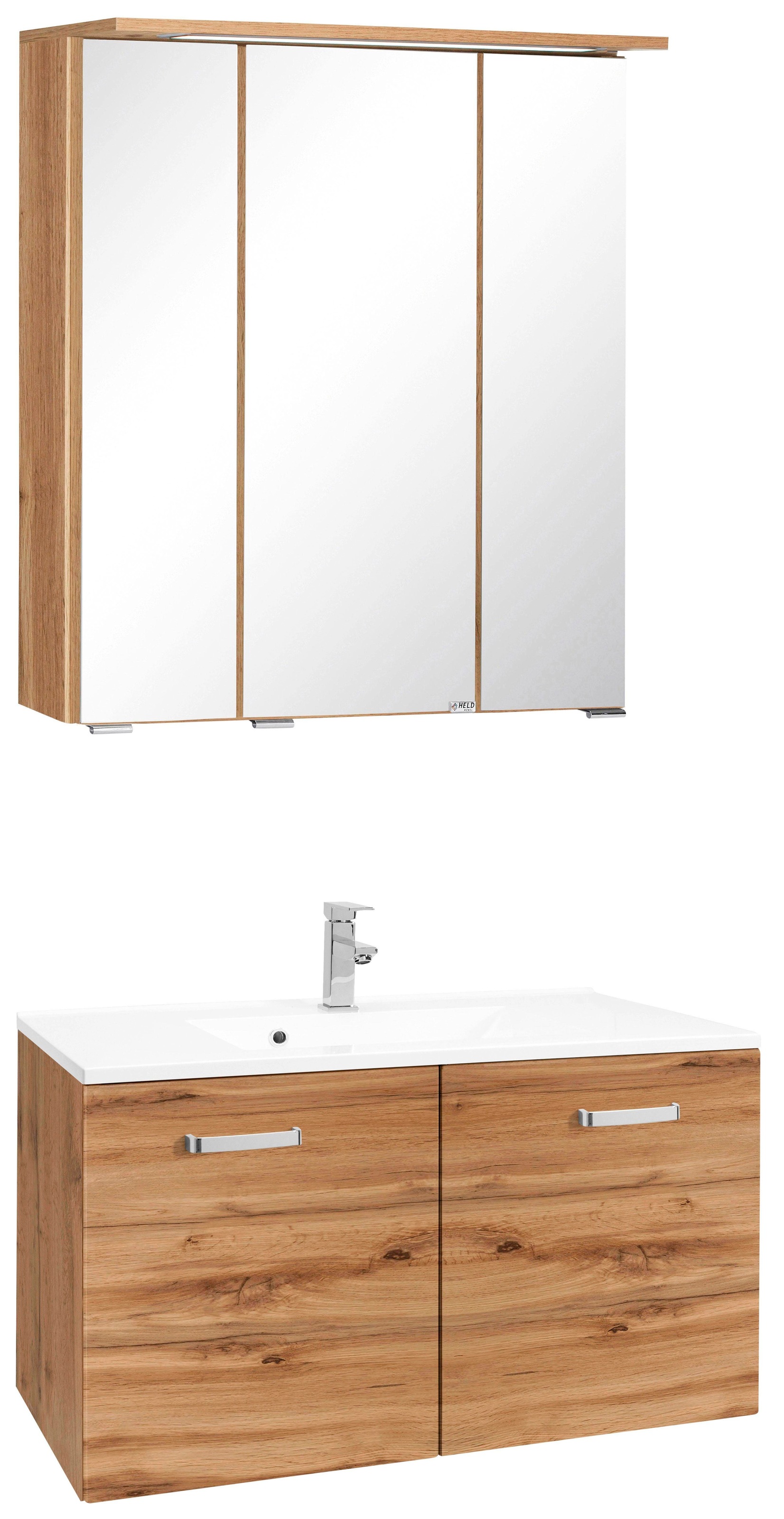 welltime Badmöbel-Set "Ravenna" 2 Stk. tlg. günstig online kaufen