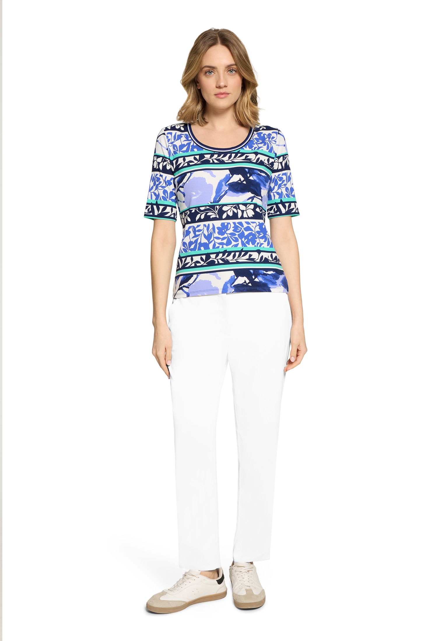 Betty Barclay Kurzarmshirt »Damen mit Rippenstruktur« 1 tlg.