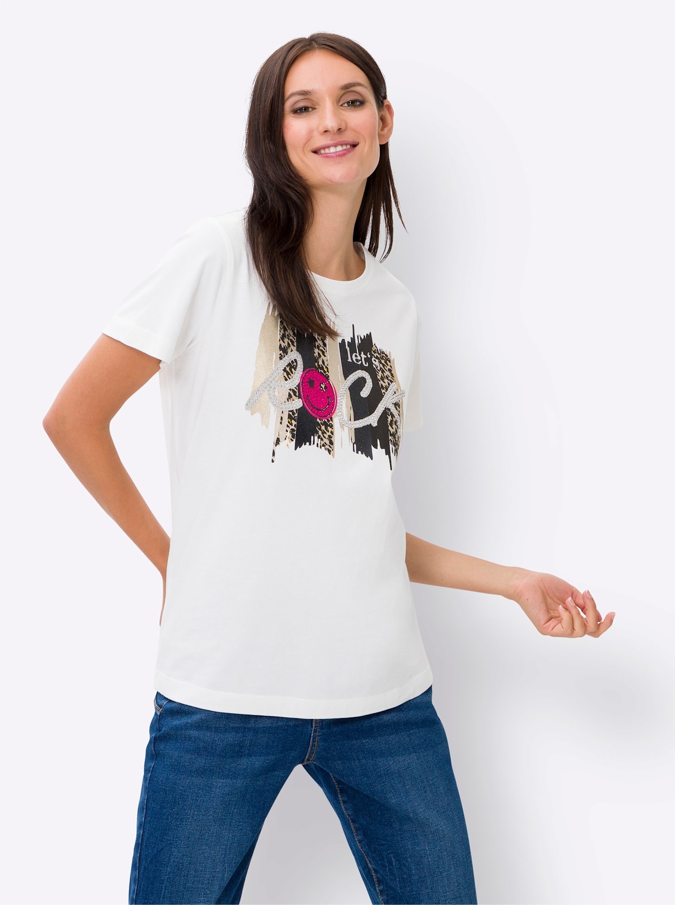 heine Kurzarmshirt »Shirt«, (1 tlg.)