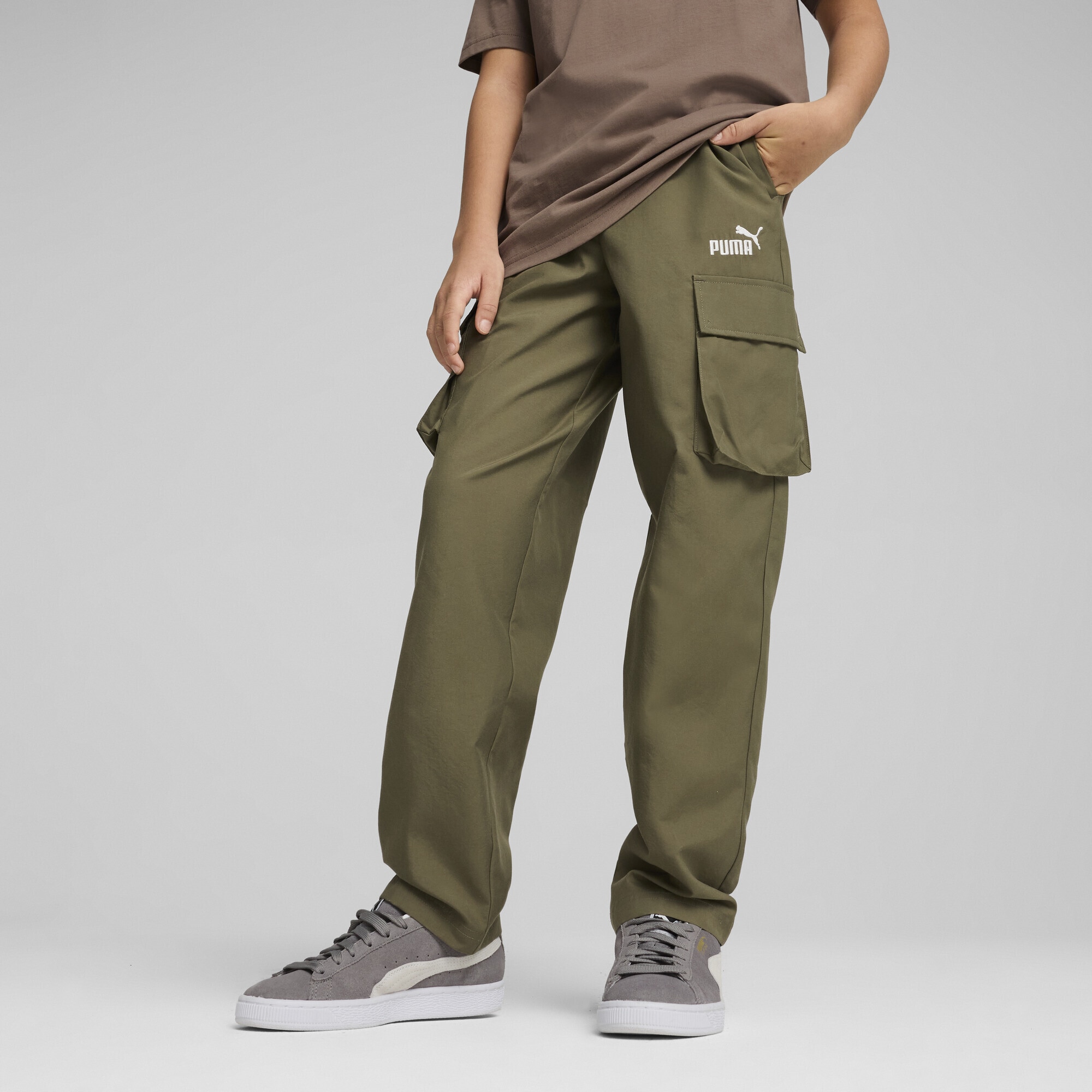 PUMA Sporthose »ESS No. 1 Logo Gewebte Cargohose Jungen«