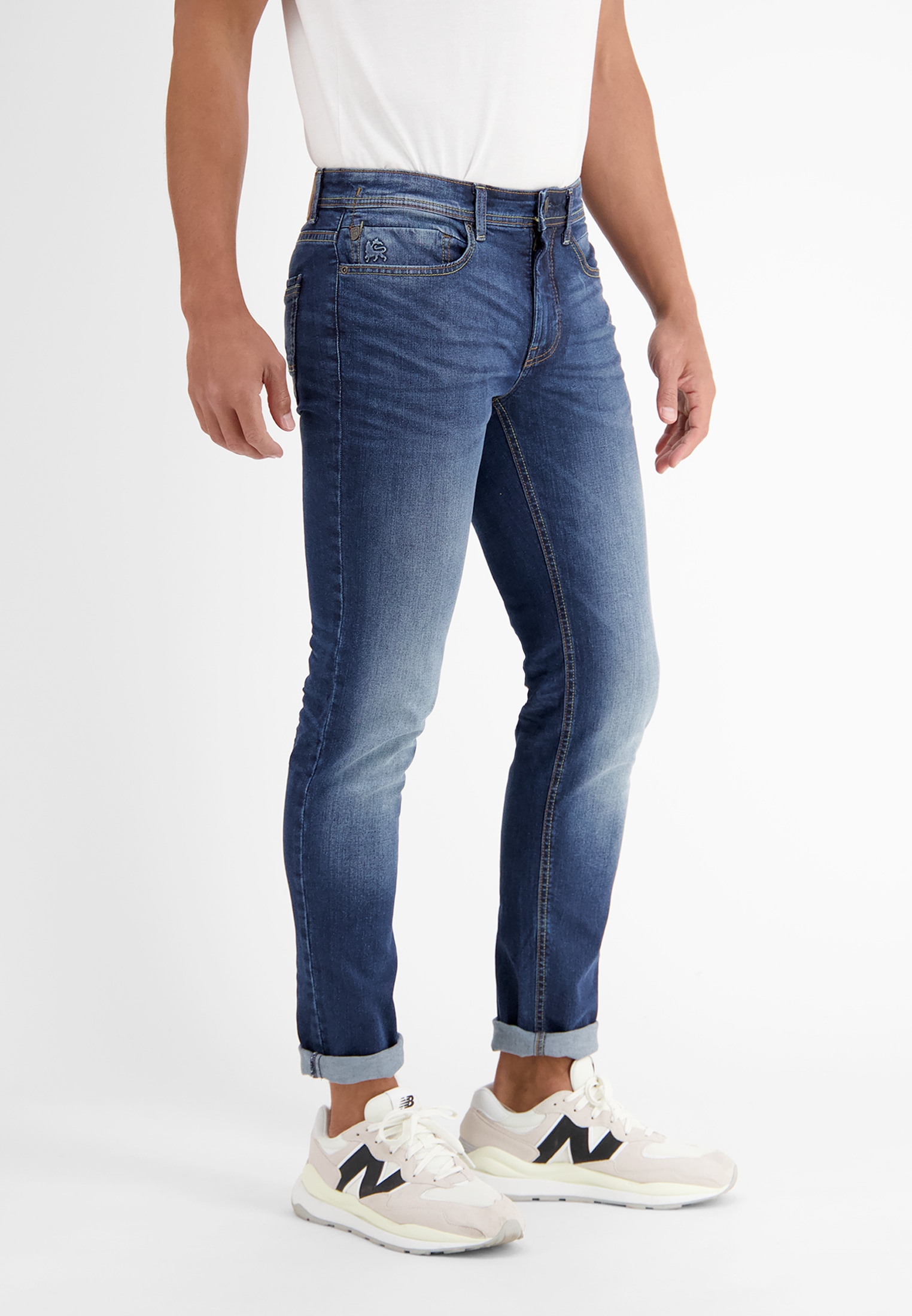 LERROS 5-Pocket-Hose »LERROS CONLIN 5-Pocket Stretch-Denim, SLIM FIT CONLIN«