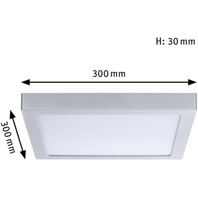 Paulmann LED Deckenleuchte »Abia«, LED-Modul, LED Deckenlampe | BAUR