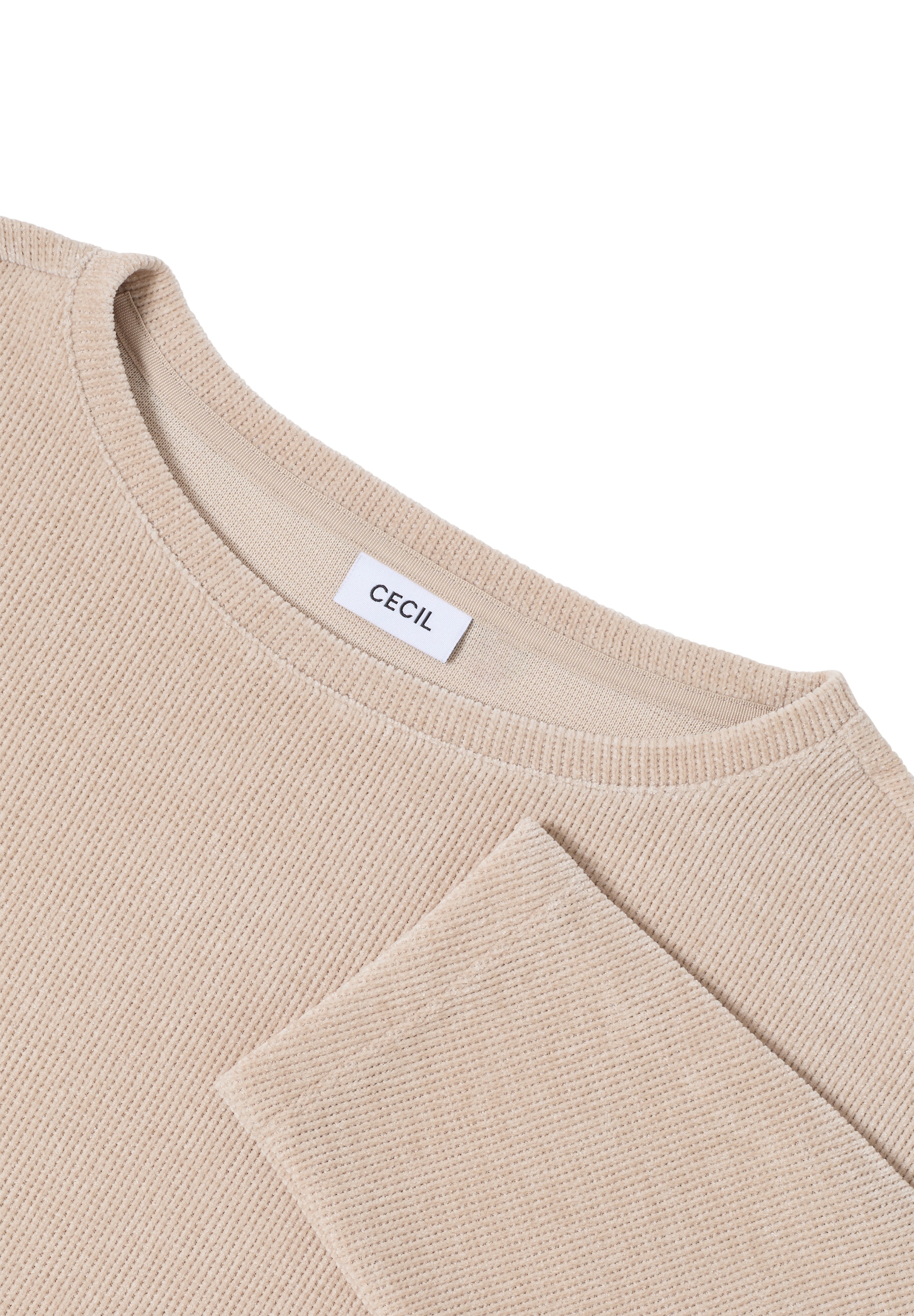 Cecil 3/4-Arm-Shirt, mit 3/4 Ärmeln