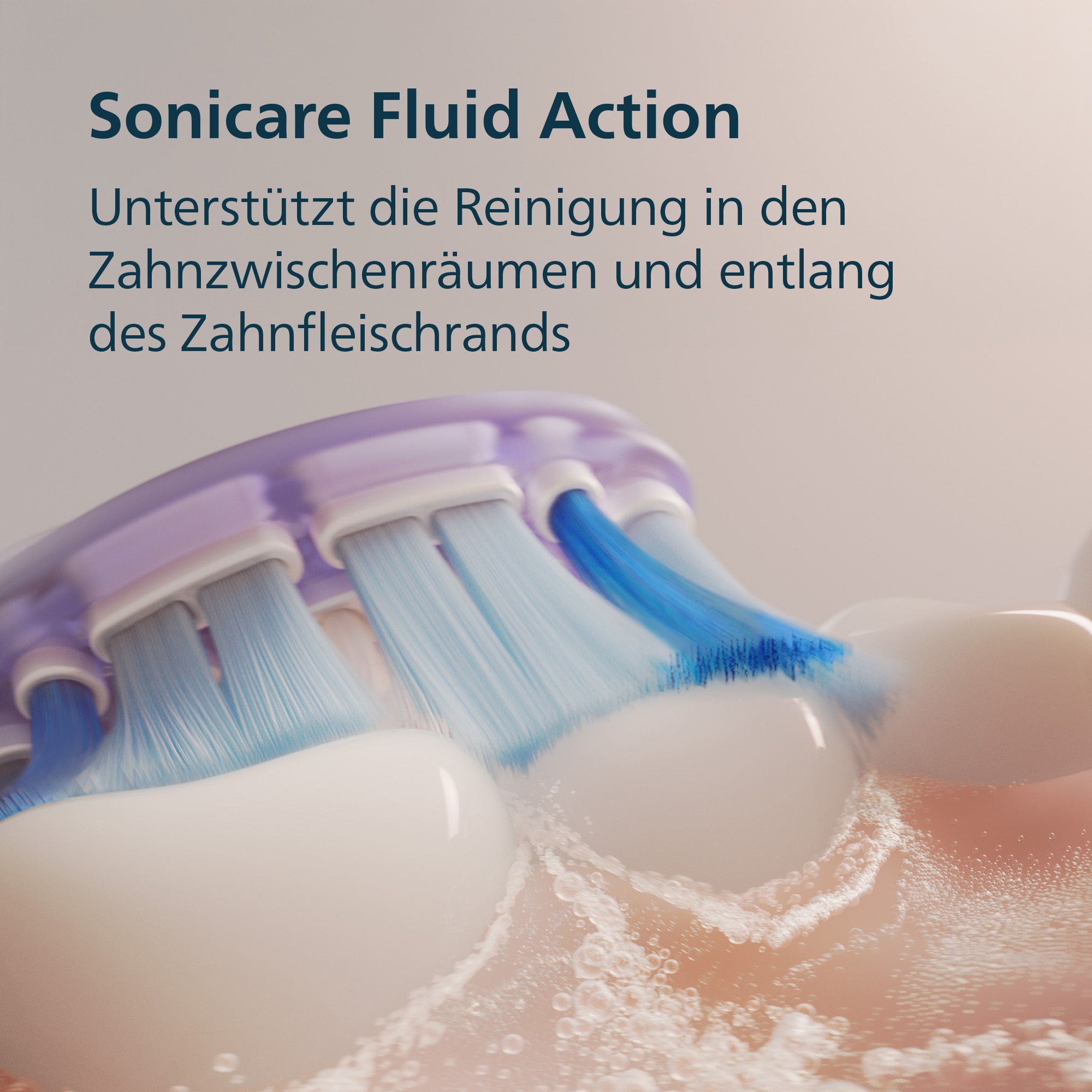 Thumbnail - Philips Sonicare Elektrische Zahnbürste "Series 7100 HX7423/08" 4 Stk. Aufsteckbürsten mit visueller Andruckkontrolle, 4...