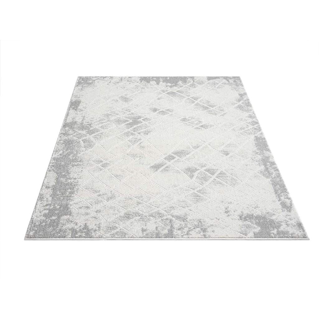Carpet City Teppich »ANTIK215«, rechteckig, 10 mm Höhe, Kurzflor, 3D-Optik, Klassisch-Modern für Wohnzimmer, Schlafzimmer