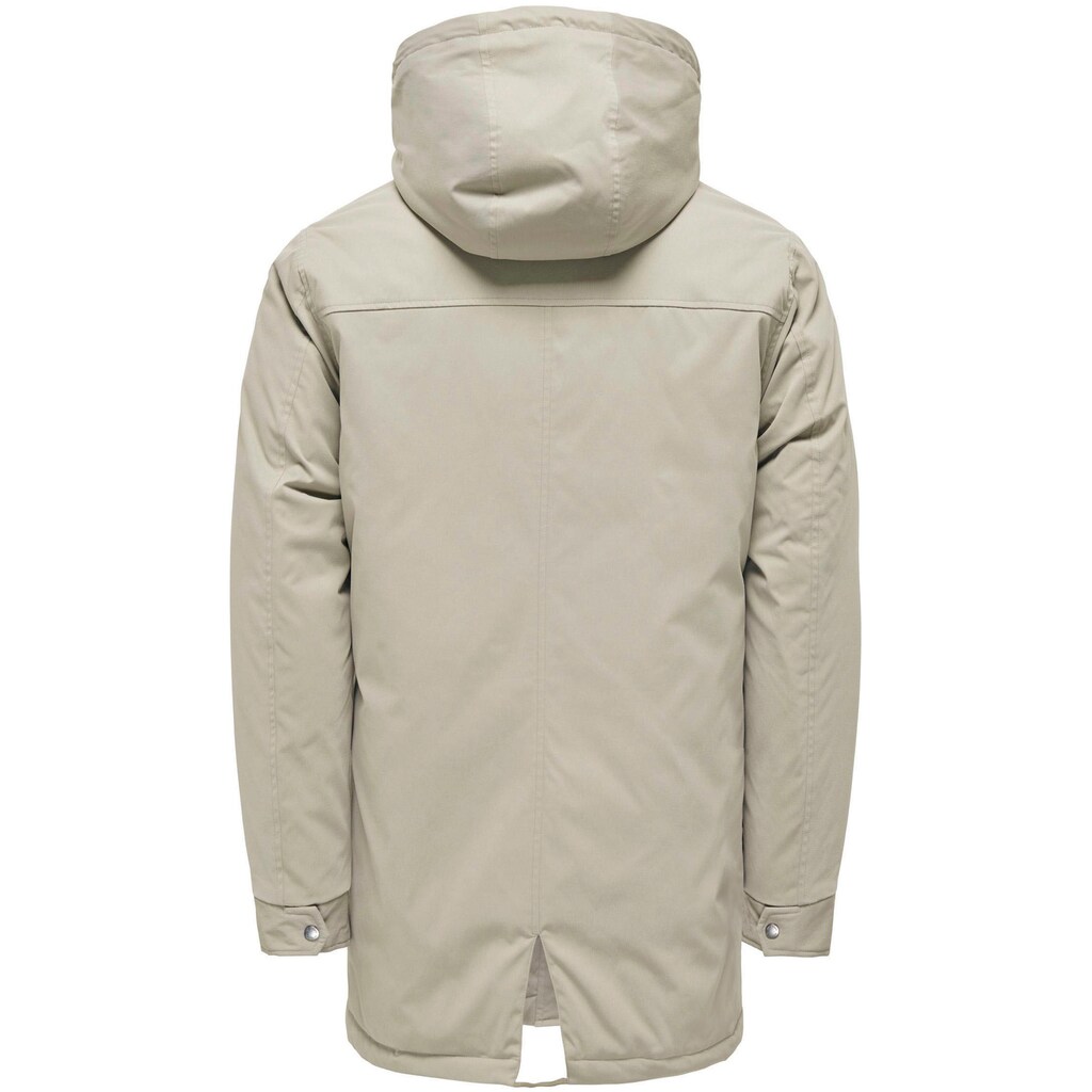 ONLY & SONS Parka »ALEX TEDDY PARKA«, mit Kapuze