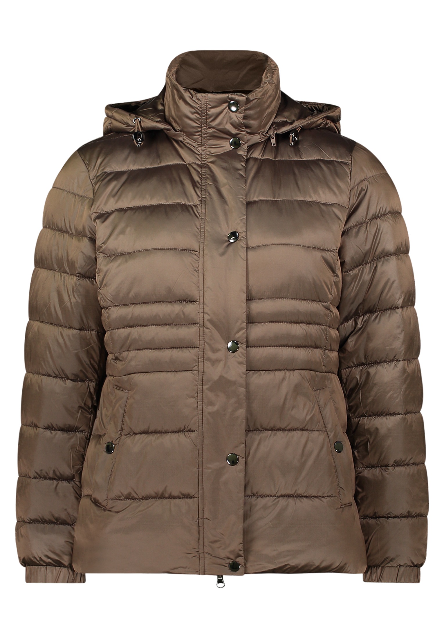 Cartoon Steppjacke "Damen mit abnehmbarer Kapuze" günstig online kaufen