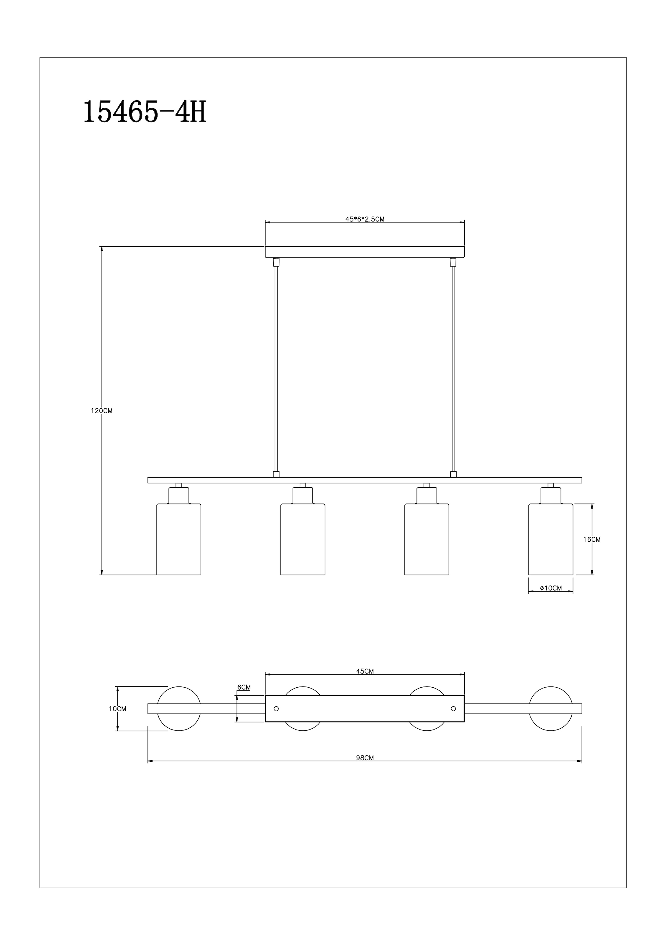 GLOBO LIGHTING Hängeleuchte »HADERA« E27 1 Stk. Hängeleuchte Schwarz, Rauchglas, höhenkürzbar, E27