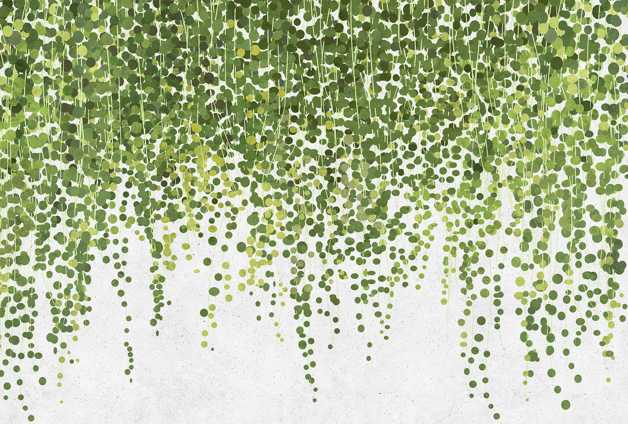 living walls Fototapete "Walls by Patel Hanging Garden 1" glatt Vlies, Wand, Schräge