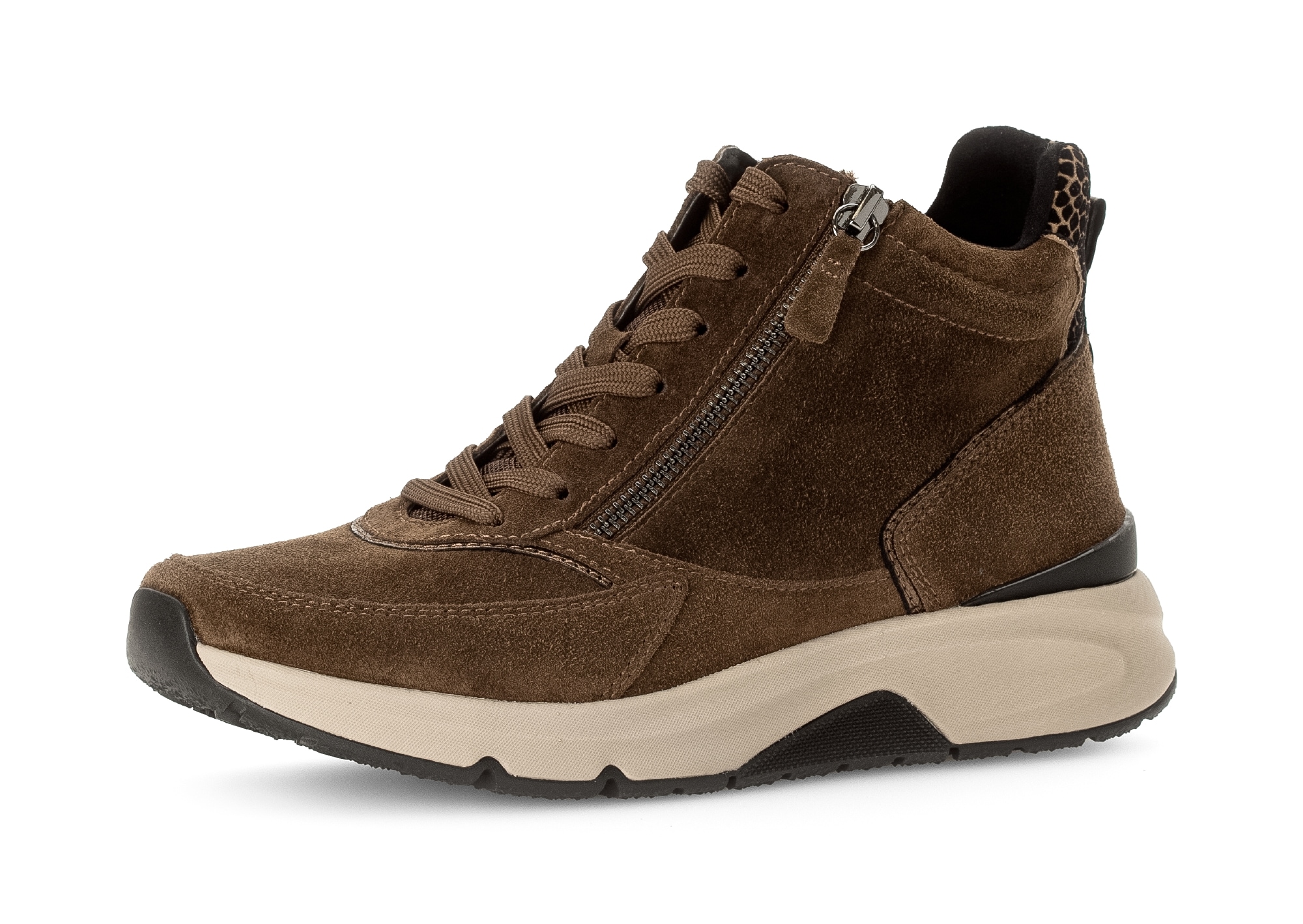 Gabor Rollingsoft Keilsneaker, Freizeitschuh, Schnürschuh, Schnürboots mit günstig online kaufen