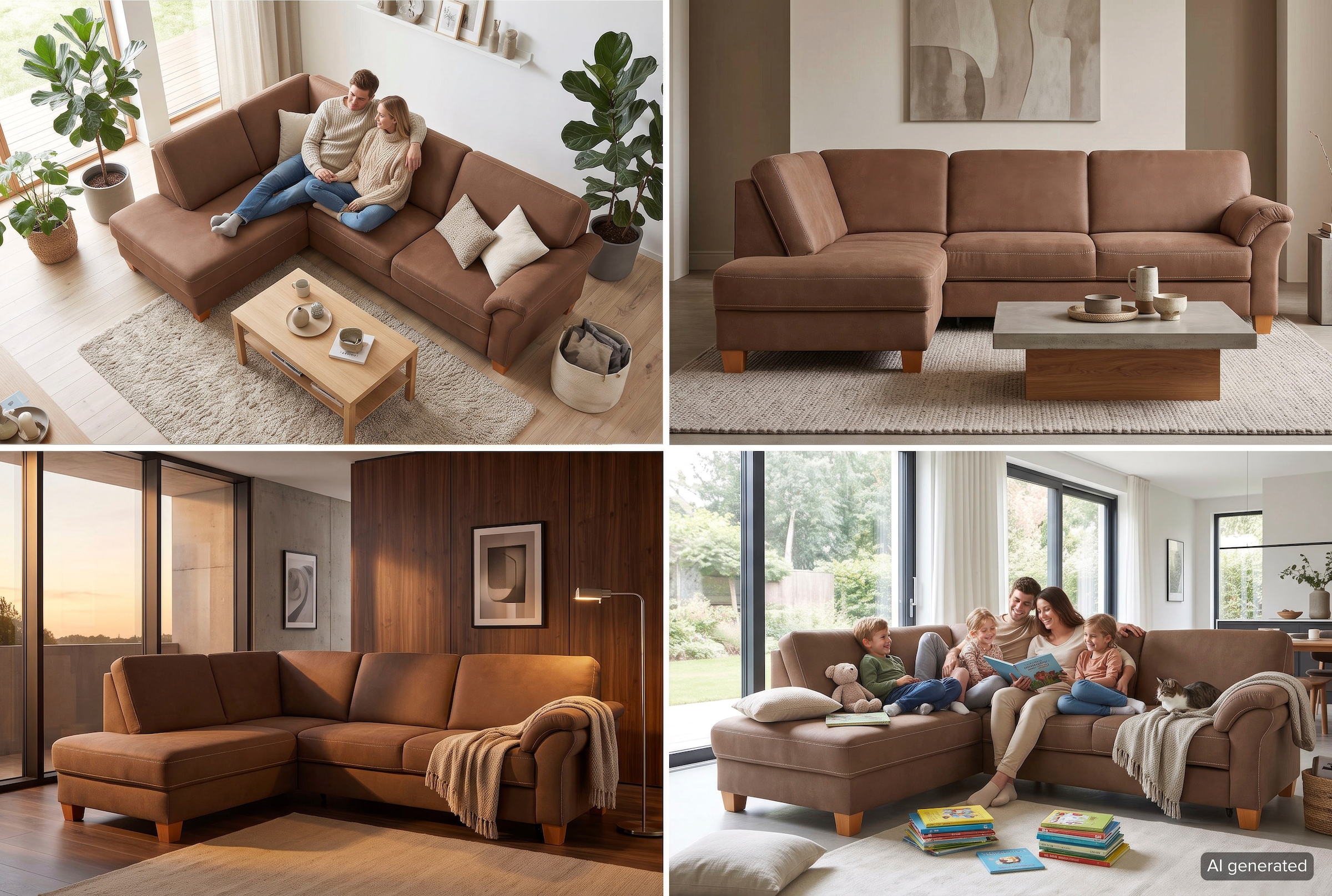 OTTO home Ecksofa »Borkum L-Form, B: 249 cm - OTTO. Verlässliche Qualität.« optional mit Schlaffunktion, Eckcouch mit Federkern