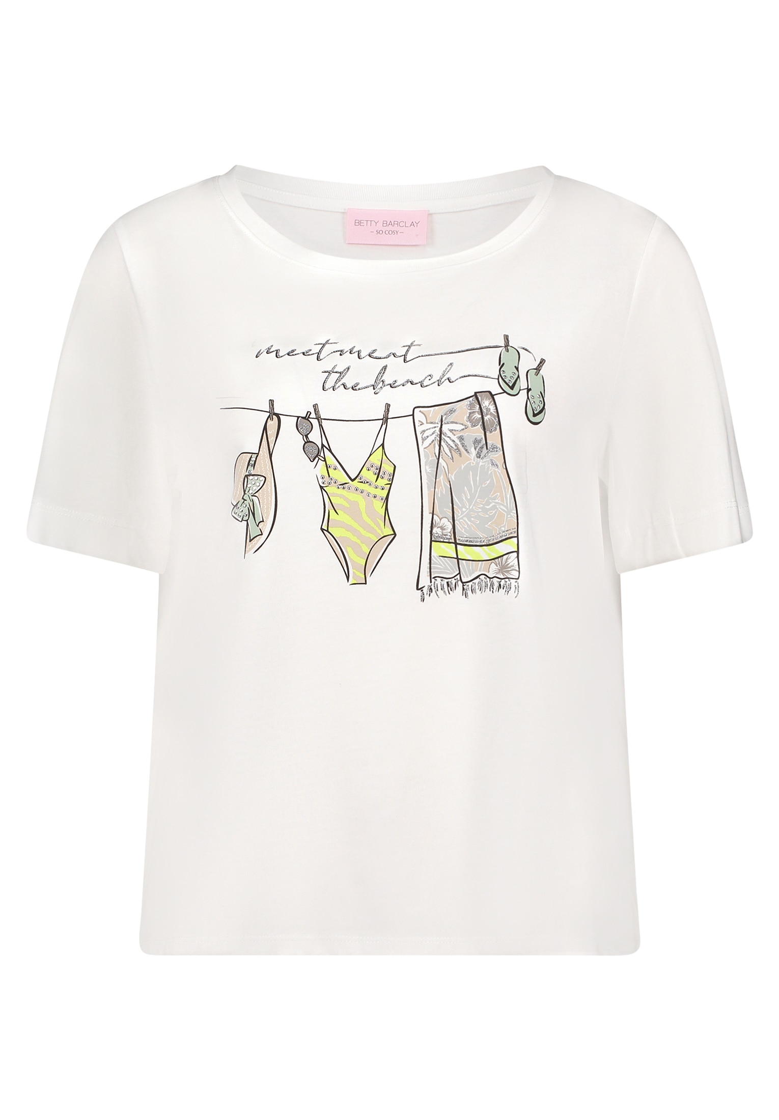 Betty Barclay Kurzarmshirt »Damen mit Aufdruck« 1 tlg.