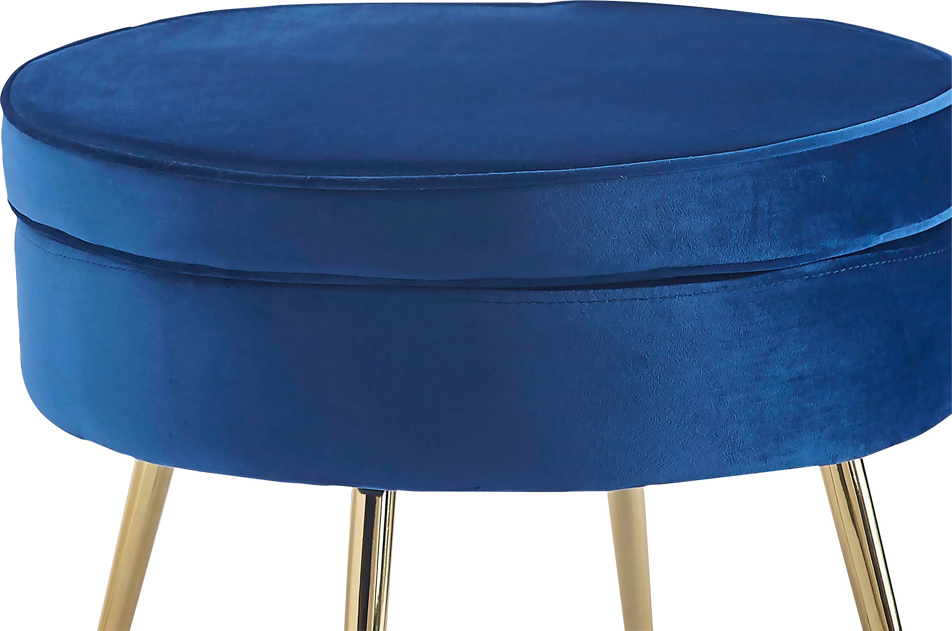 SalesFever Polsterhocker "Calm Gepolsterter Hocker mit Charme", mit hohem S günstig online kaufen