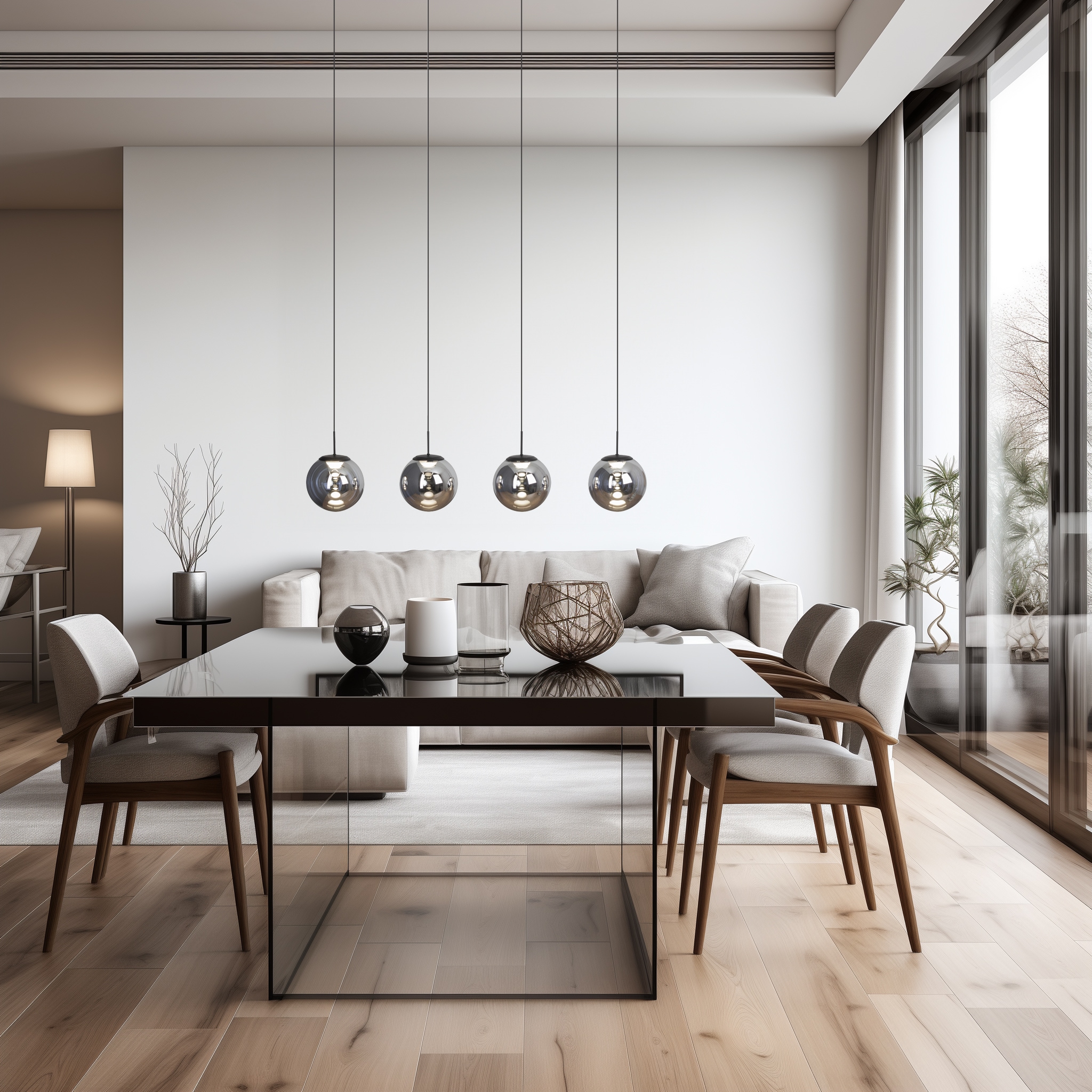 ECO-LIGHT Pendelleuchte »Altaïr«, Leuchtmittel LED-Modul | LED fest integriert