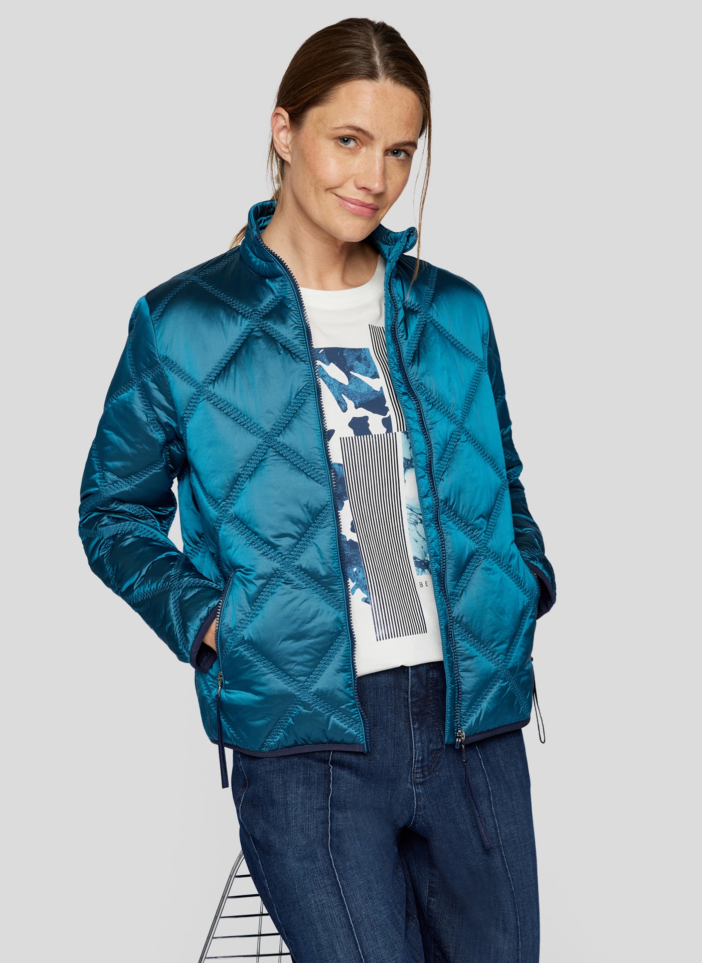 Rabe Blouson »Rabe Gesteppte Outdoorjacke für Damen«