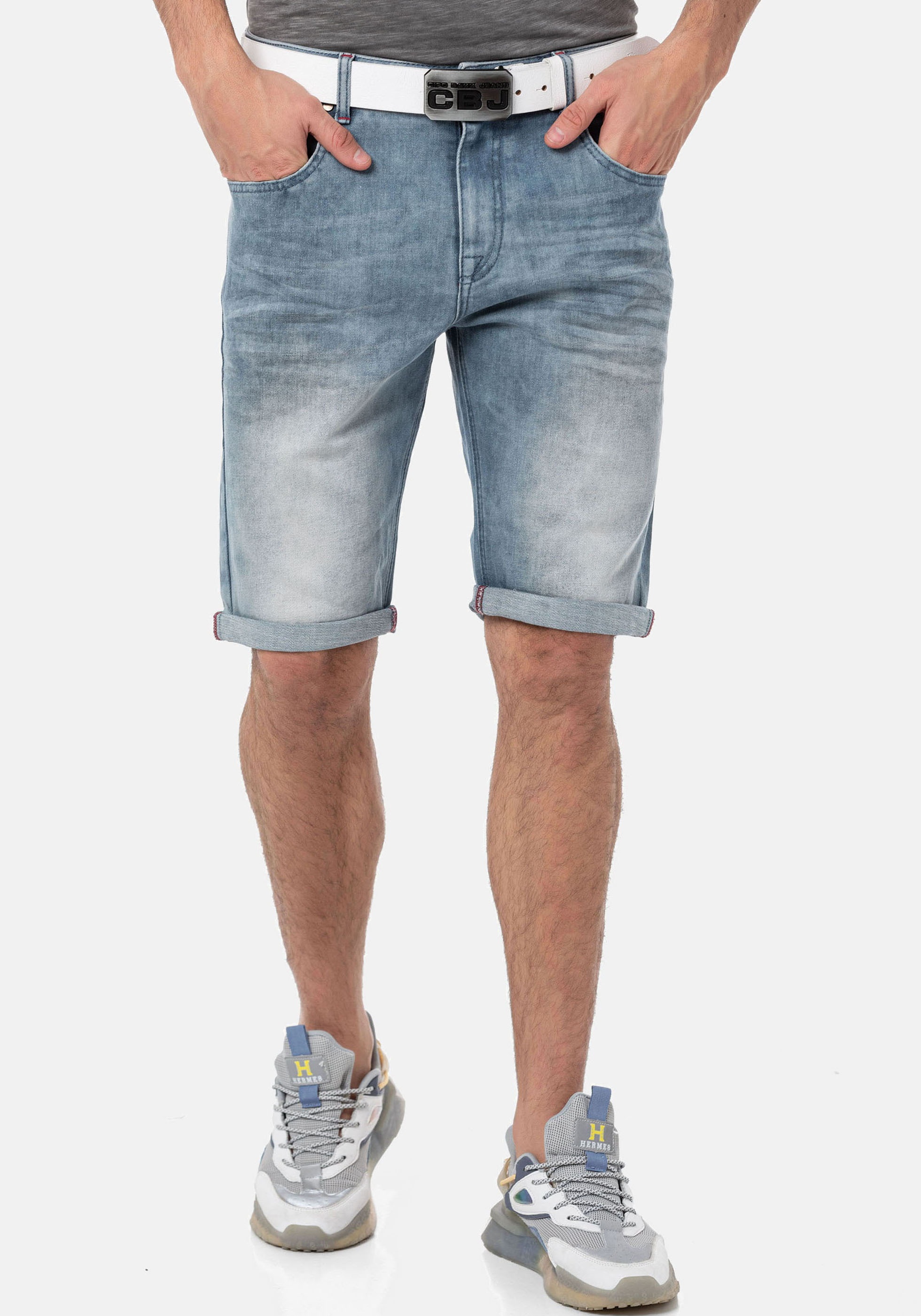 Cipo & Baxx Jeansshorts günstig online kaufen