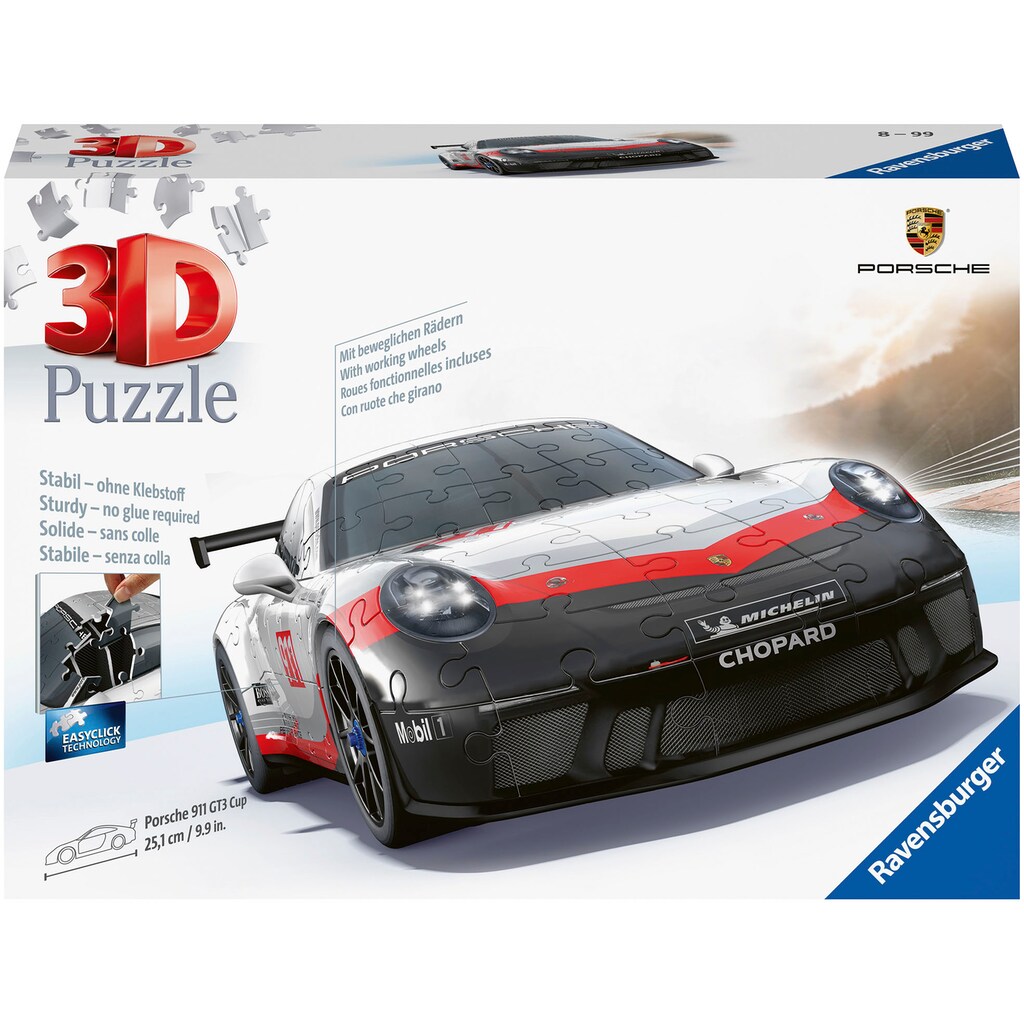 Ravensburger 3D-Puzzle »Porsche 911 GT3 Cup«