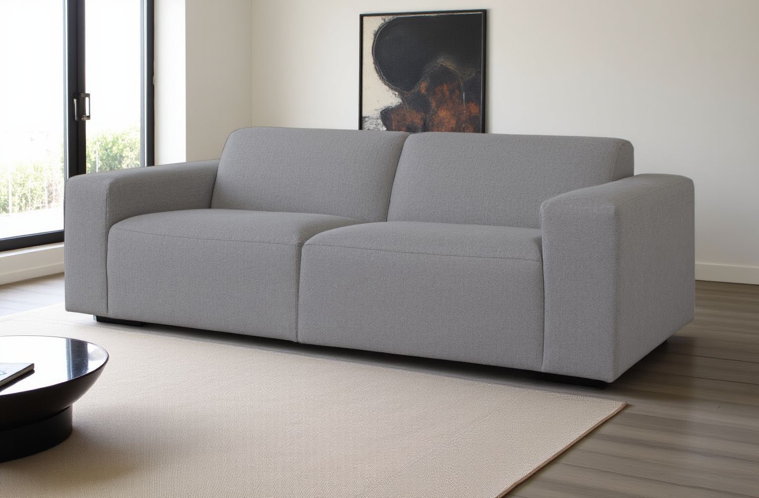 INOSIGN 3-Sitzer »Koa, 228 cm, Modulsofa in Webstoff, Cord«, Designsofa in Cord, weicher Lounge-Sitzkomfort