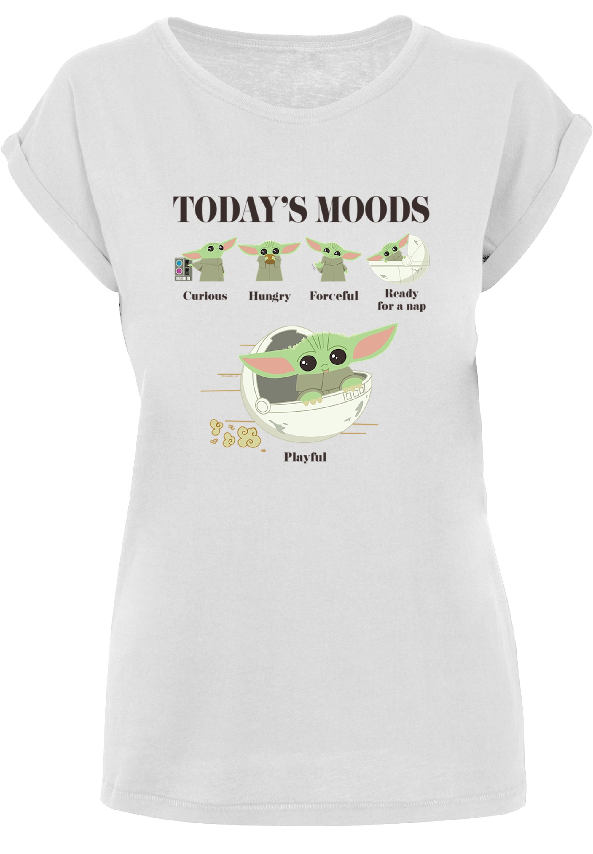 F4NT4STIC T-Shirt "Star Wars Mandalorian Child Moods", Print günstig online kaufen