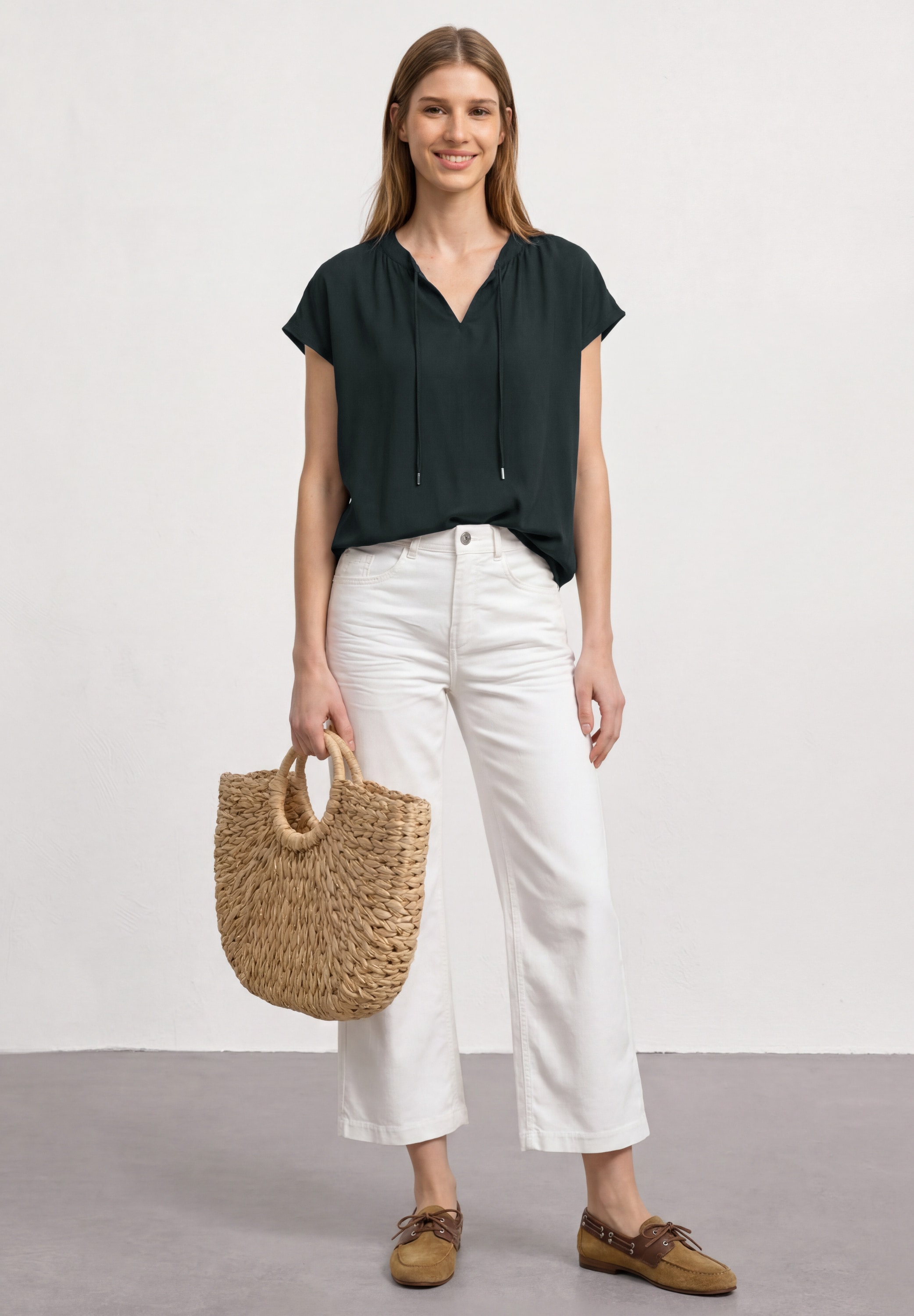 STREET ONE Shirtbluse aus softer Viskose