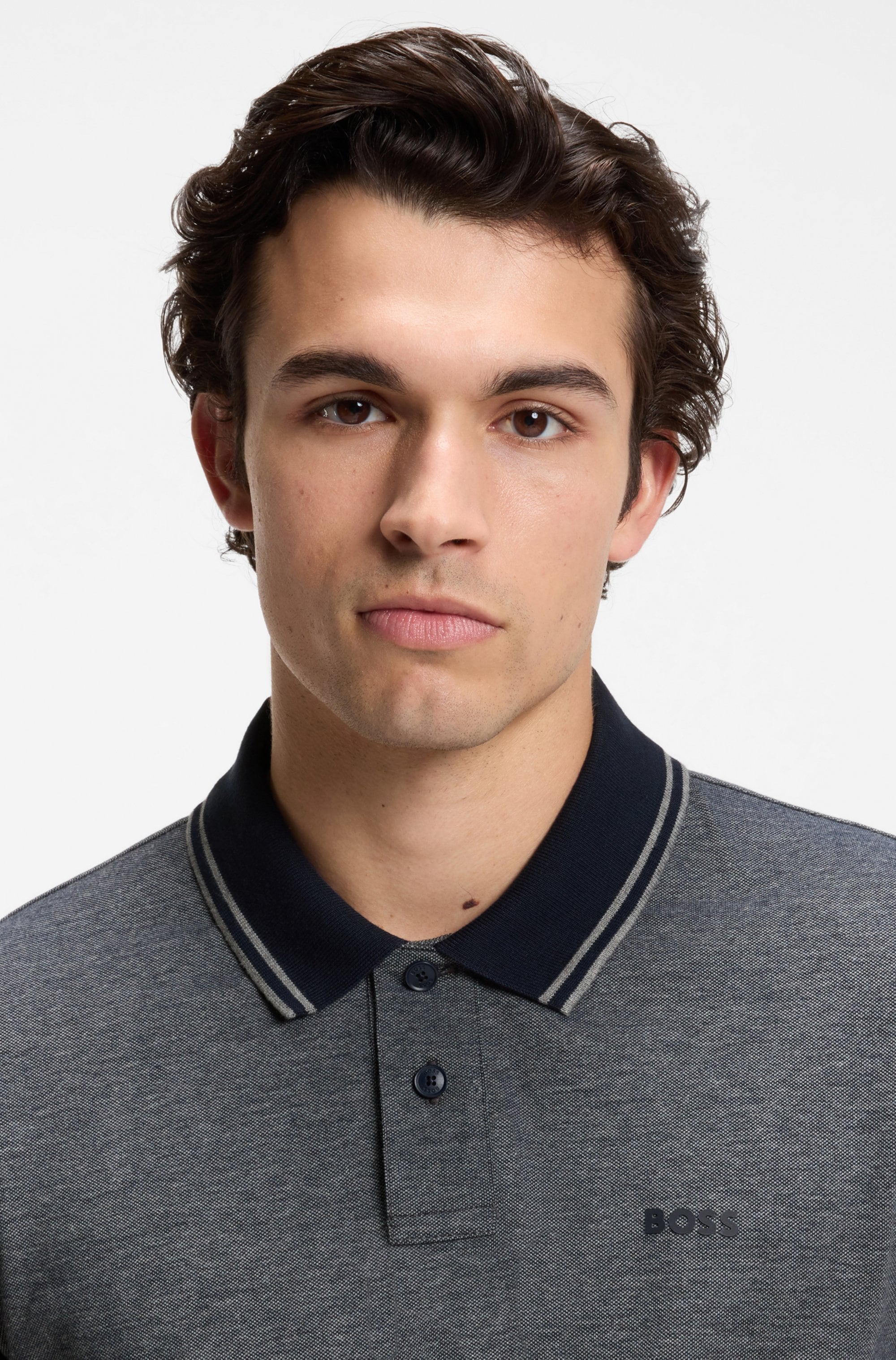 BOSS ORANGE Poloshirt »PeoxfordNew« mit Polokragen