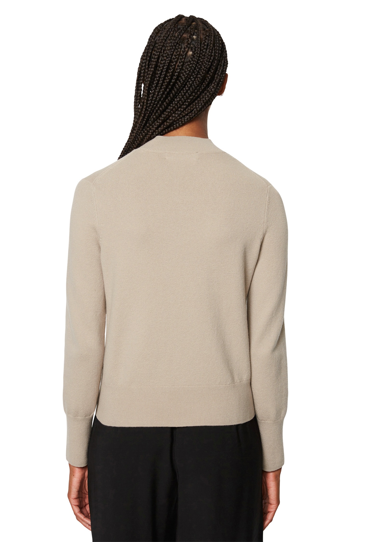 Marc O'Polo Strickpullover »aus Cotton Wool Stretch«