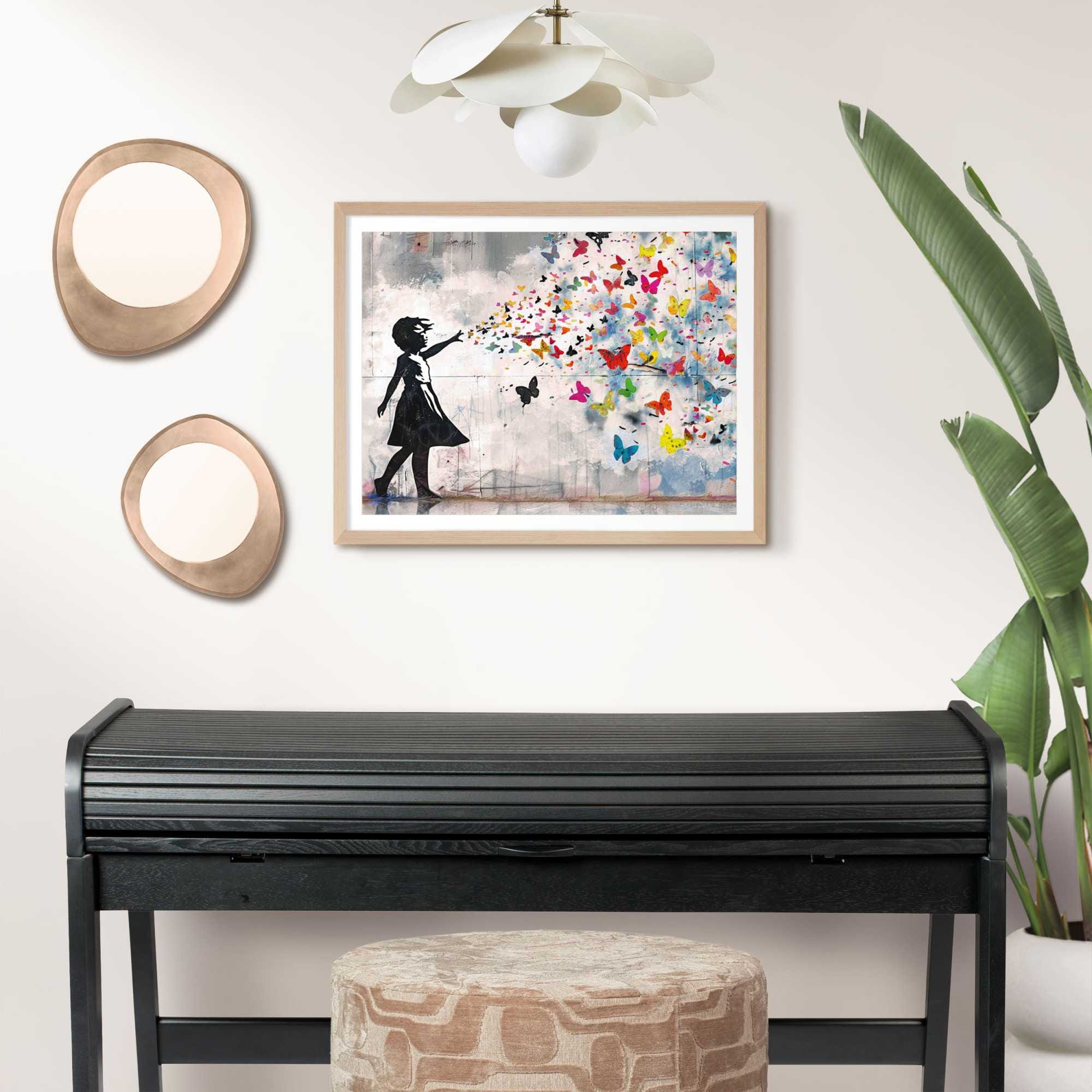 Reinders! Bilderrahmen »Poster 40x50 buche« 1 Stk. tlg. Wohnzimmer - Buche - MDF - Kein Thema - 43,5x53,5 cm