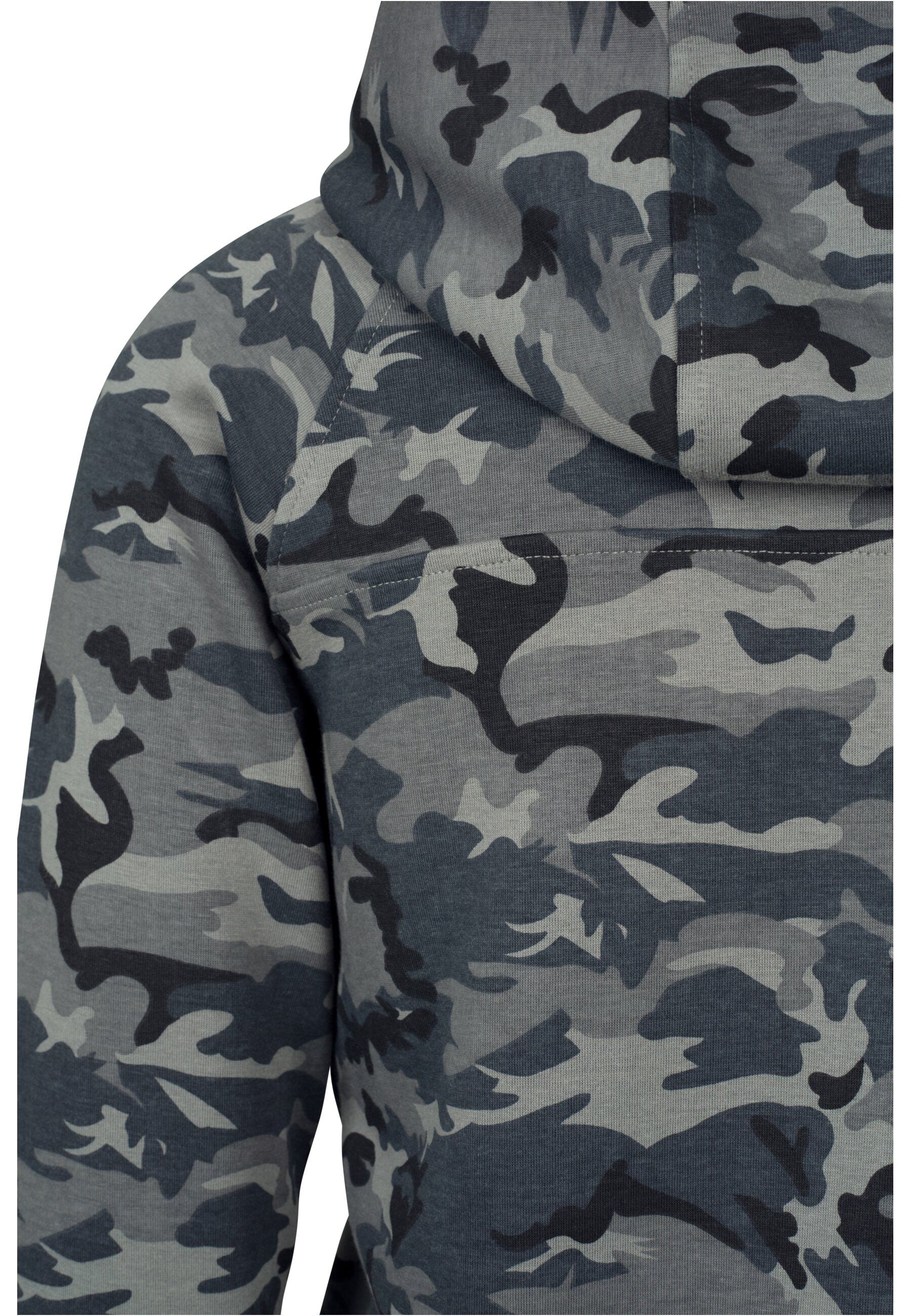 URBAN CLASSICS Allwetterjacke »Urban Classics Herren Interlock Camo Zip Jacket«, (1 St.), mit Kapuze