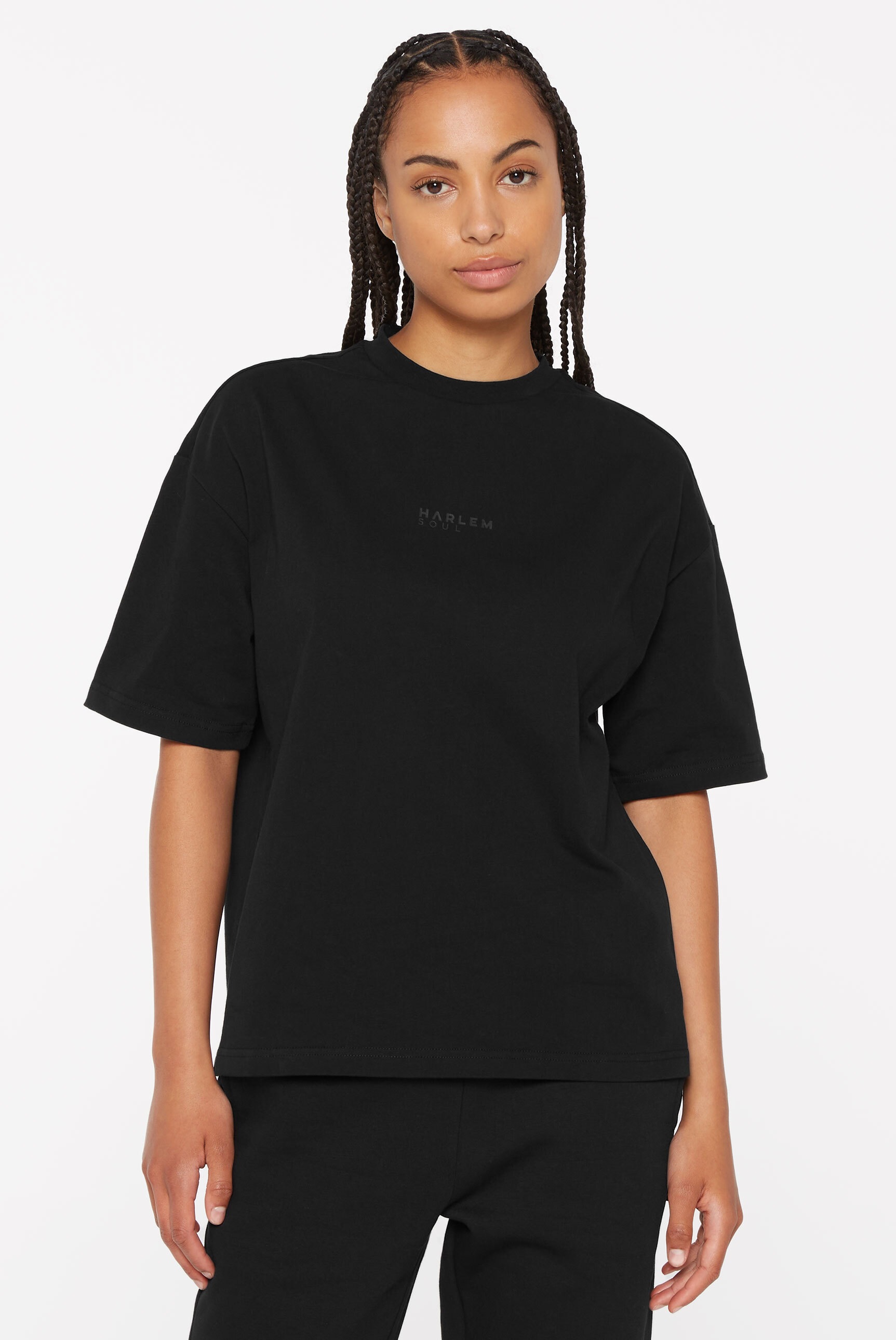 Harlem Soul Rundhalsshirt, aus Baumwolle