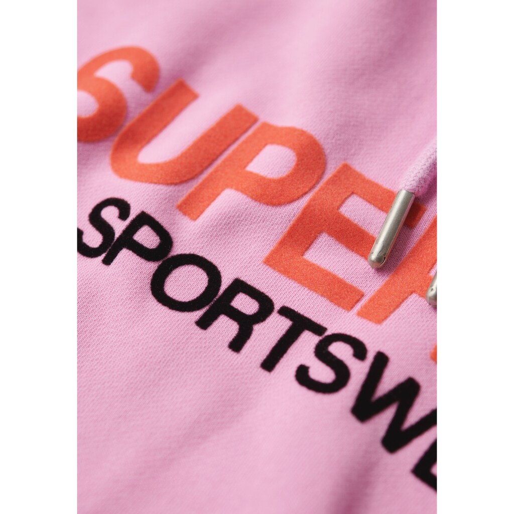 Superdry Kapuzensweatshirt »SPORTSWEAR LOGO BOXY HOOD«