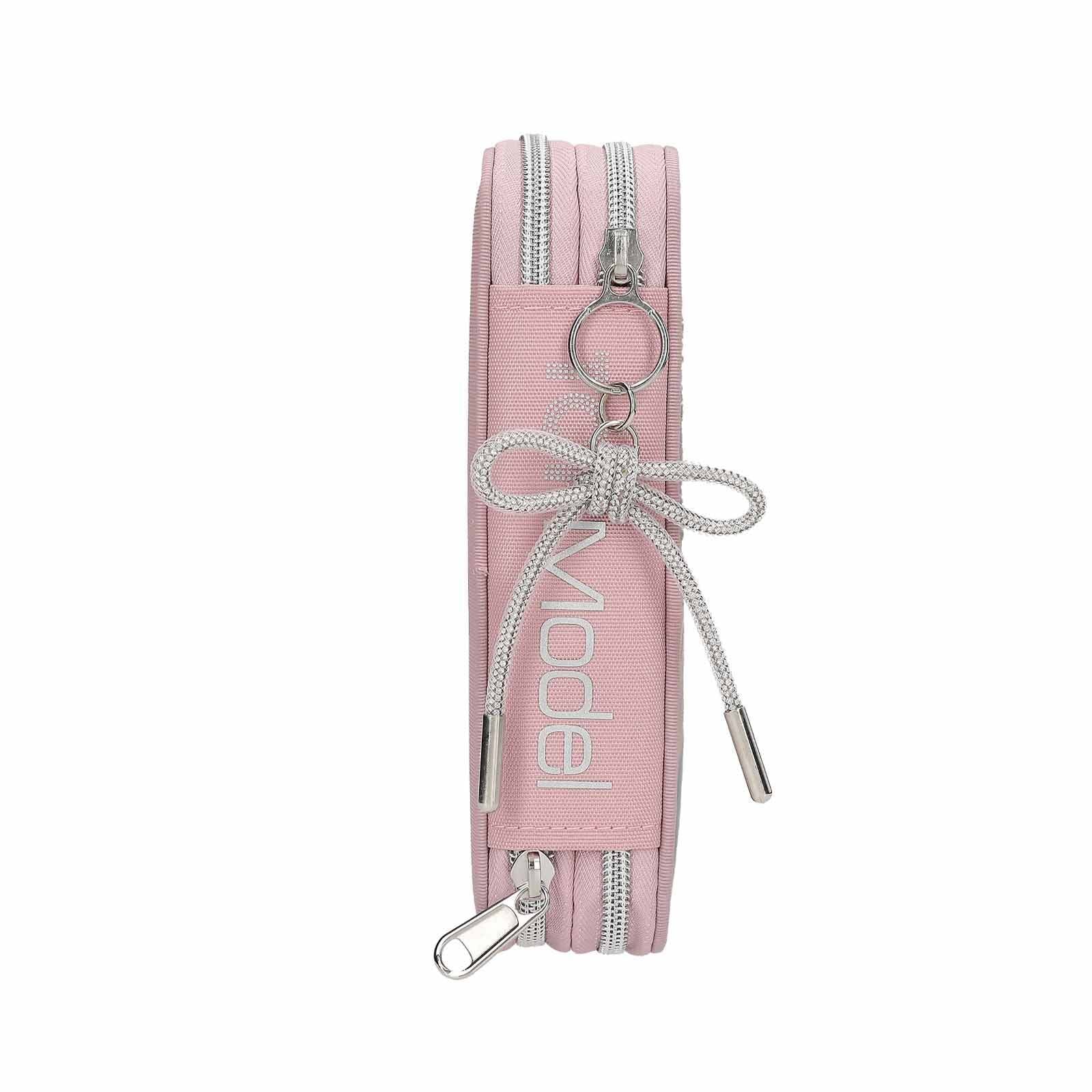 Depesche Buntstift »2-Fach Federtasche MY BFF TOPModel 5 x 12,5 x 20 cm altrosa«