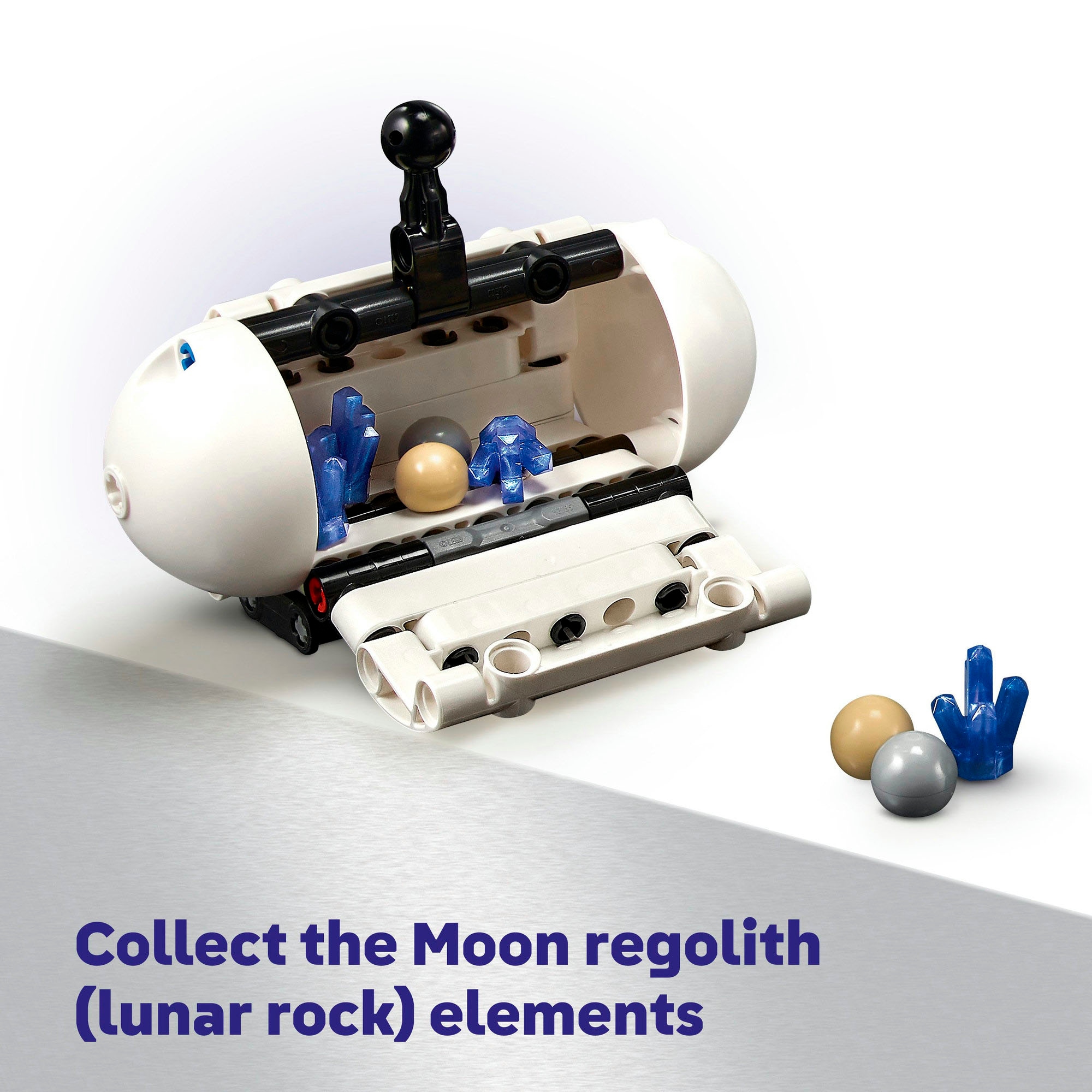 LEGO® Konstruktionsspielsteine »Lunar Outpost Mondrover-Raumfahrzeug (42211), LEGO Technic«, (1082 St.), Made in Europe